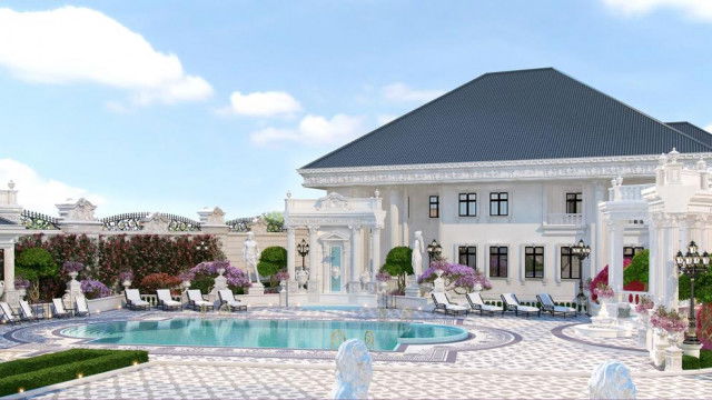 Самая эффектная архитектура и ландшафтный дизайн для дворца в Брунее