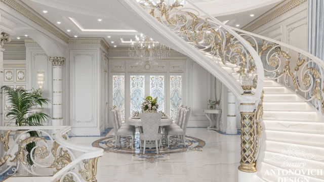 Элегантный дизайн интерьера в Рияде