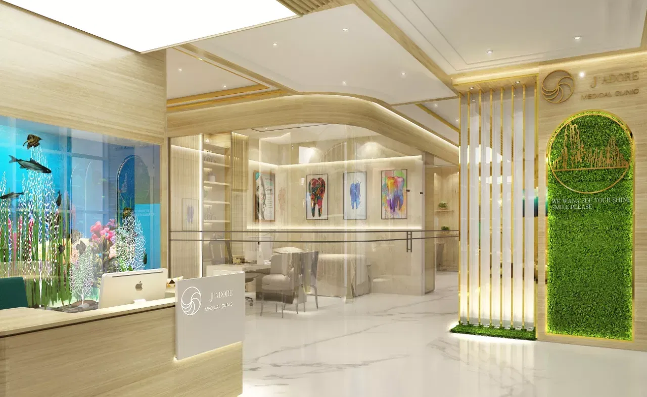 Отделка и дизайн стоматологической клиники в Дубае