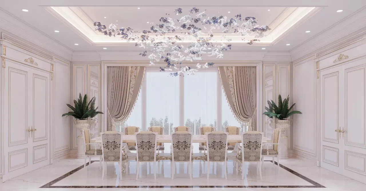 Elegant Mansion Dining Room
