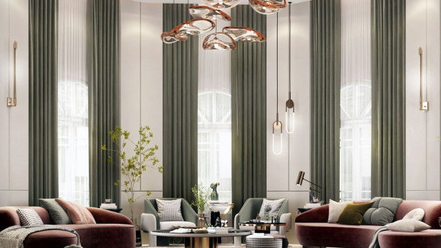 Как создать современную семейную гостиную в Дубае