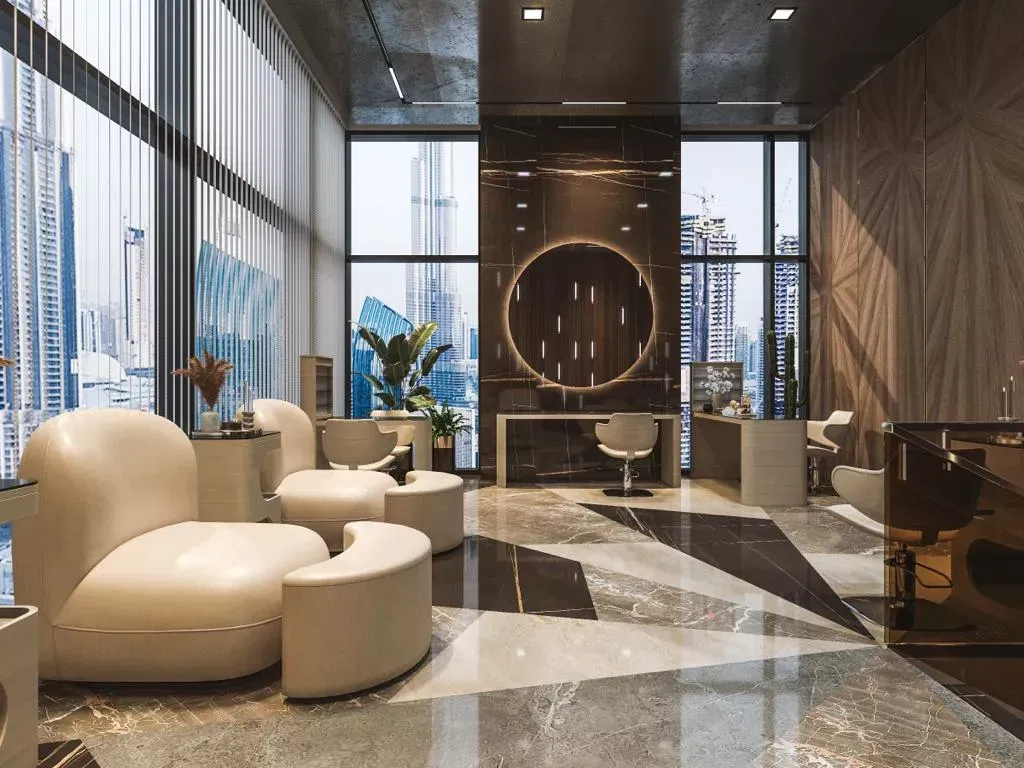 BEST FIT-OUT INTERIORS FOR OFFICE LOBBY