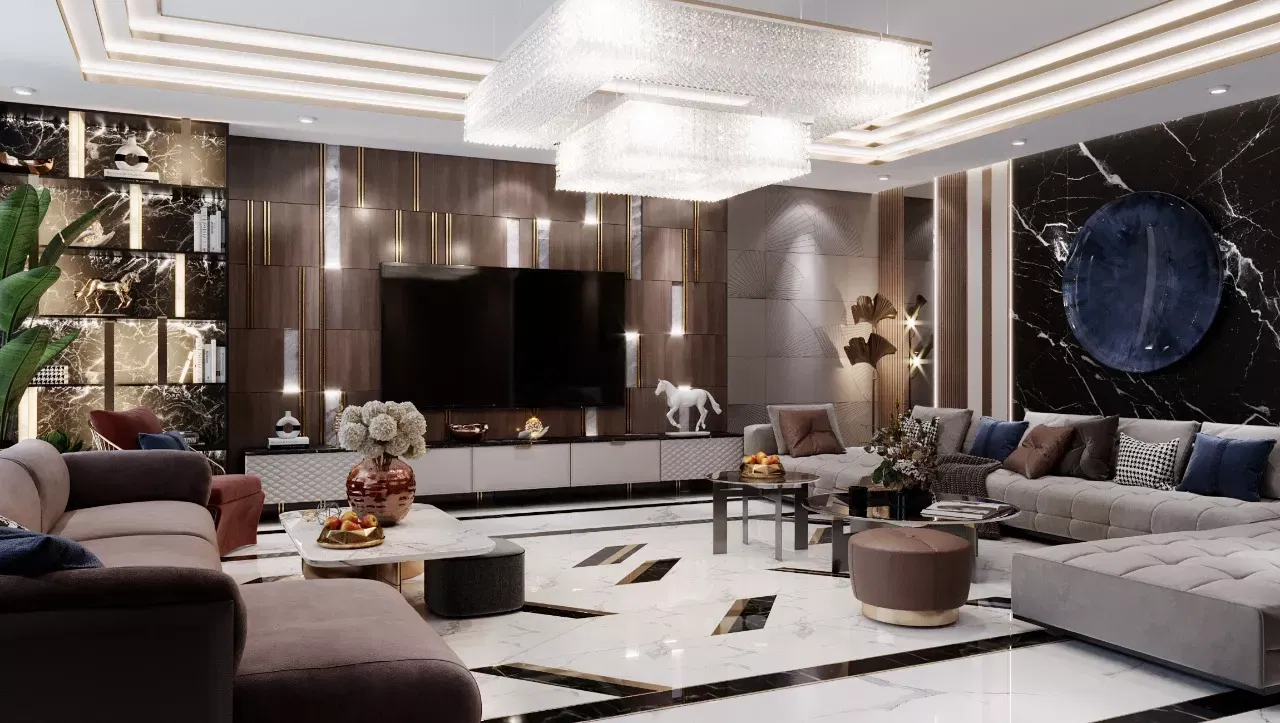 INTERIOR DESIGN LUXURY CONCEPT FOR YOUR LIVING ROOM