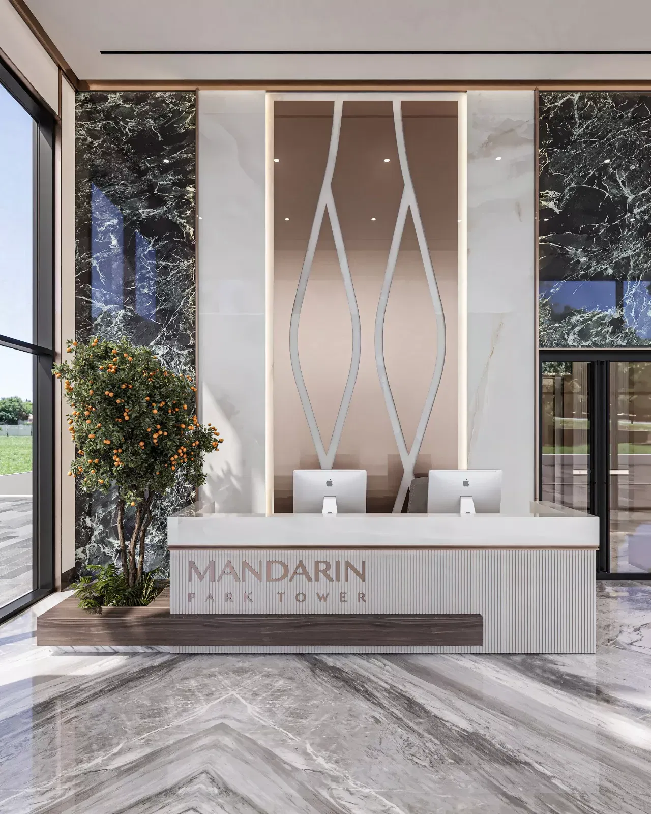 Majestic Mastery in Public Spaces Design Execution