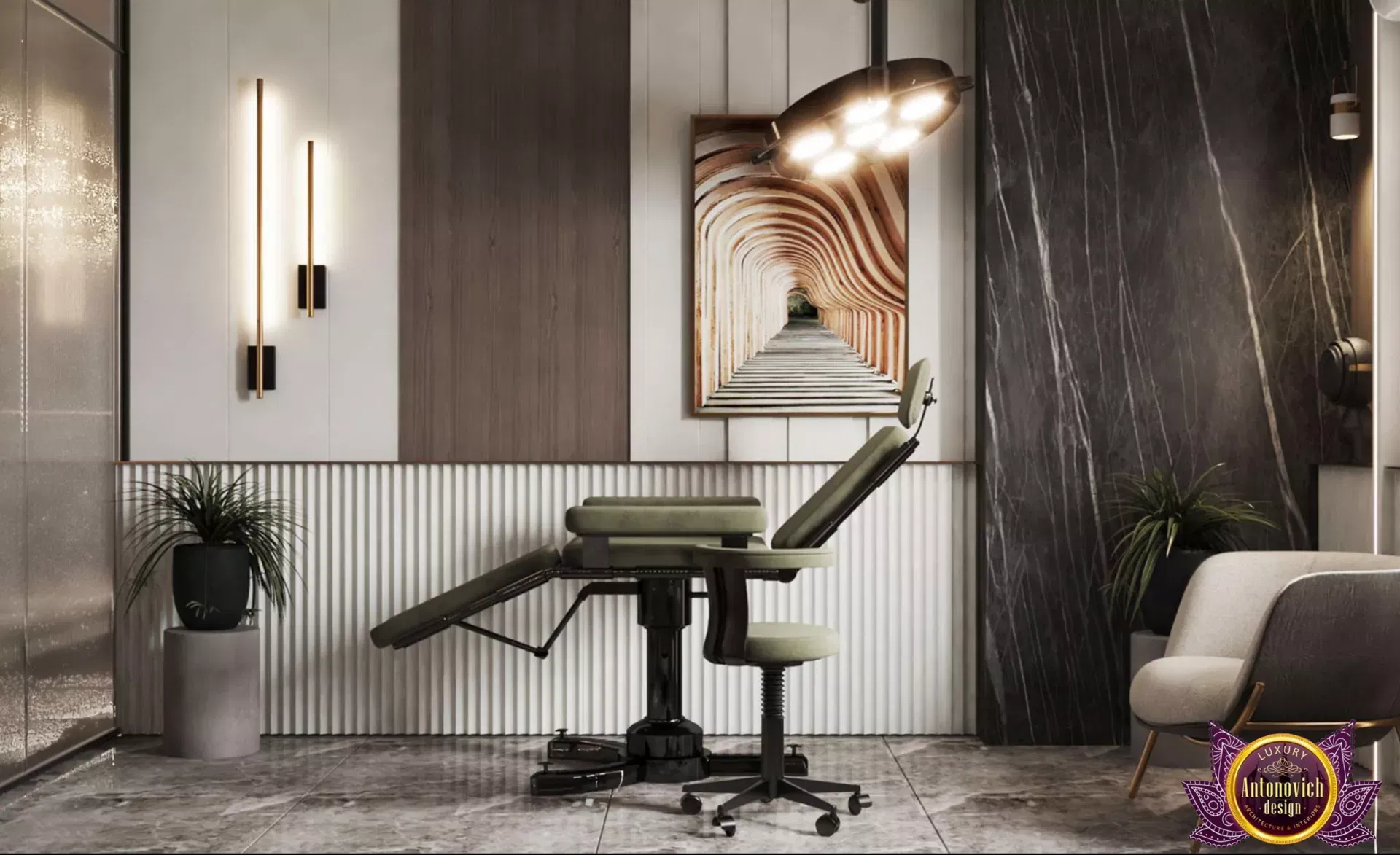 Дизайн интерьера клиники в Дубае