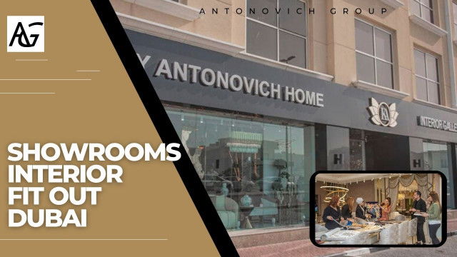 Роскошные фит-ауты шоурумов в Дубае: элегантность и преображение