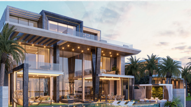 خدمات تجديد الواجهة الخارجية للفيلات في دبي