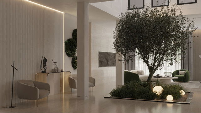 Роскошный ремонт квартиры в Дубае — услуги дизайна интерьера