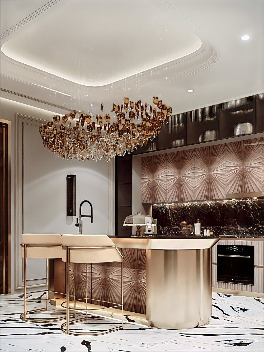 تصميم داخلي حديث للمطبخ