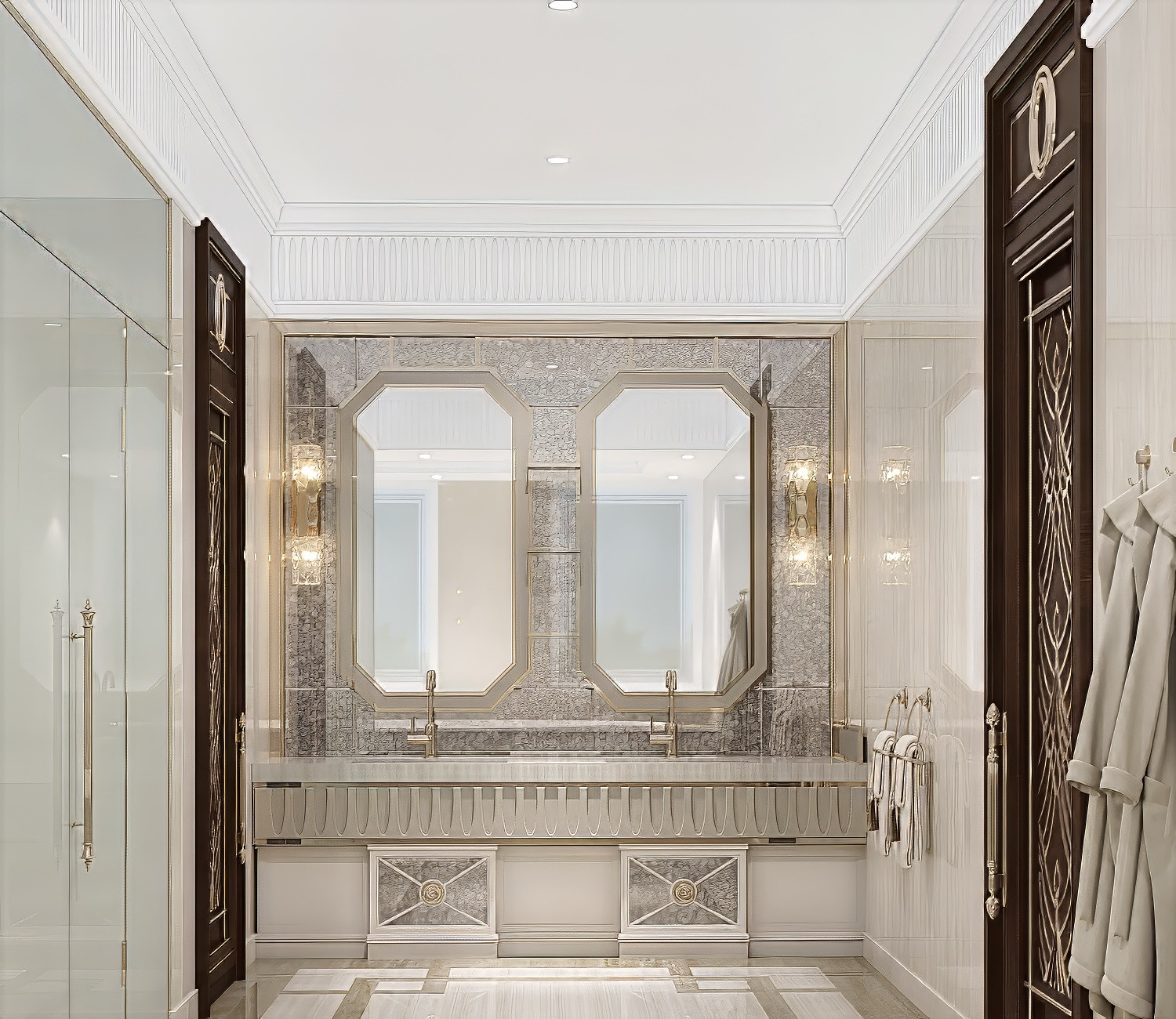 Classic Bathroom Interior Design