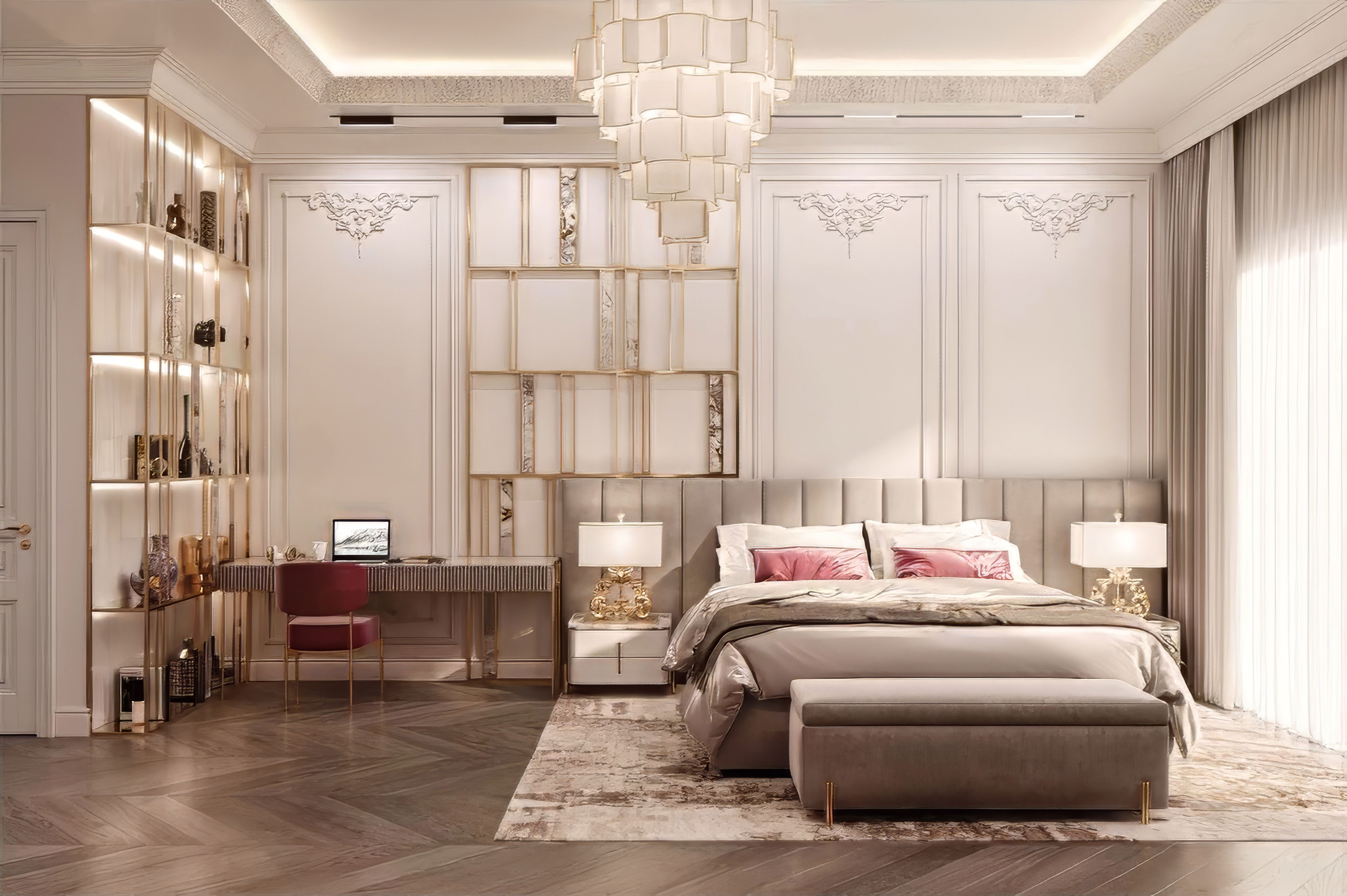 Beautiful bedroom Interior design By Katrina Antonovich