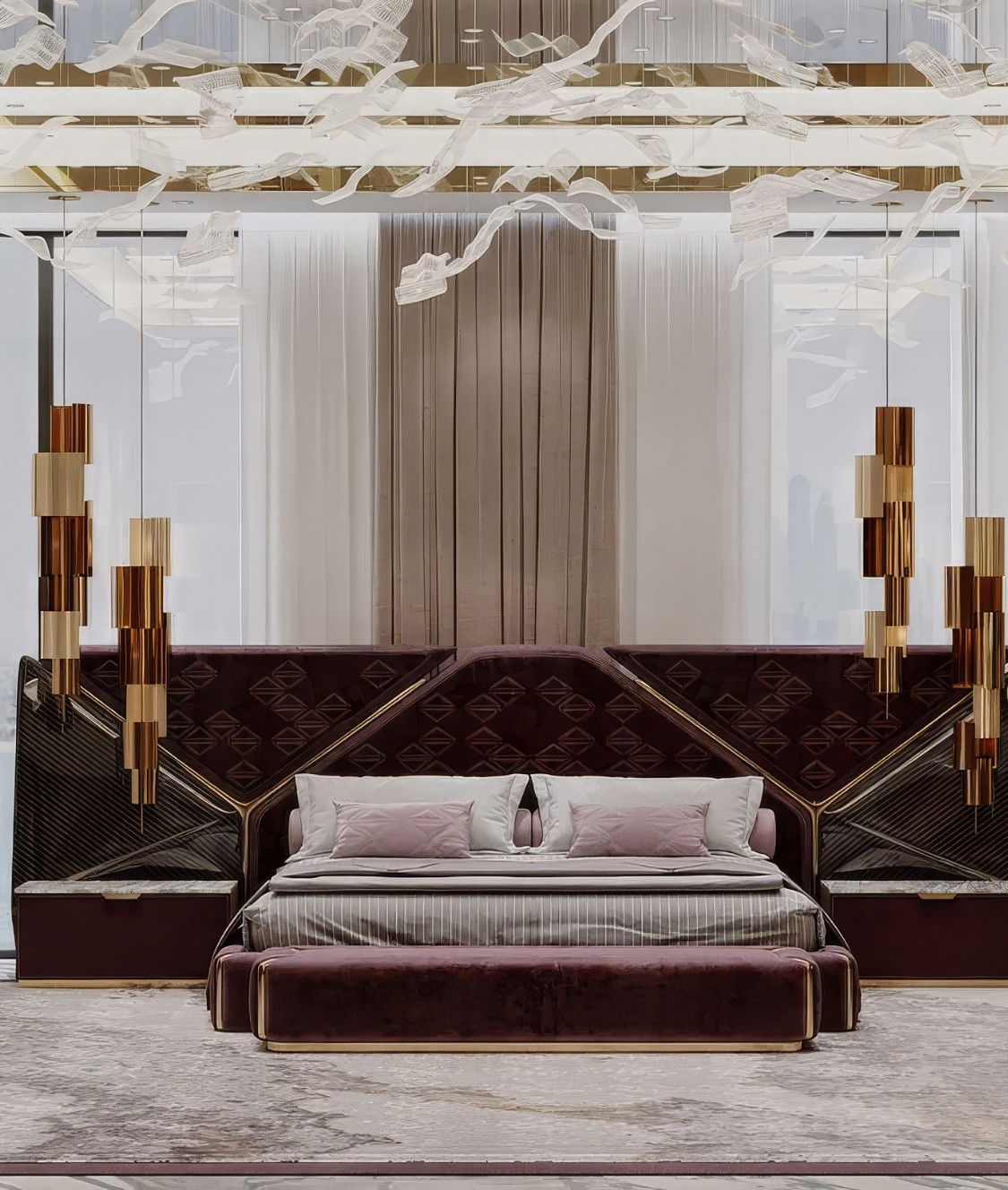 Noble Bedroom Interior Design