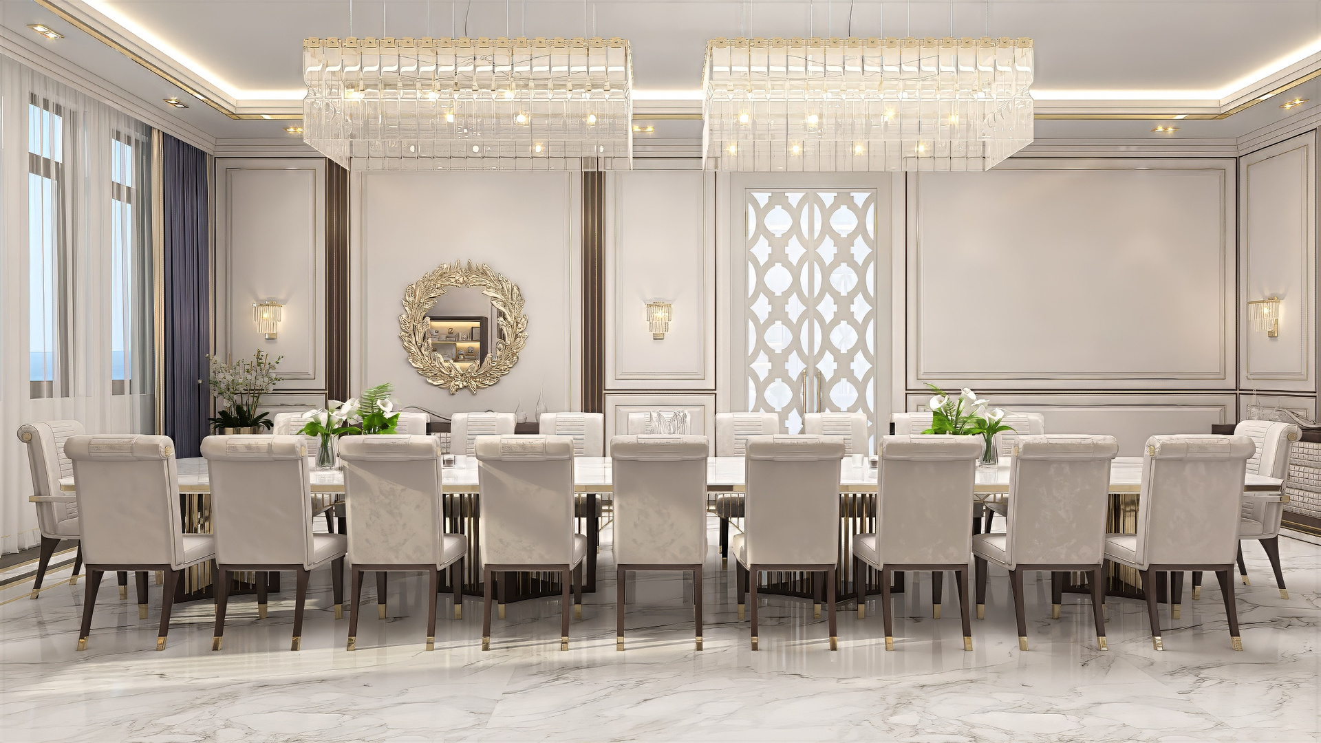 Contemporary dining room design