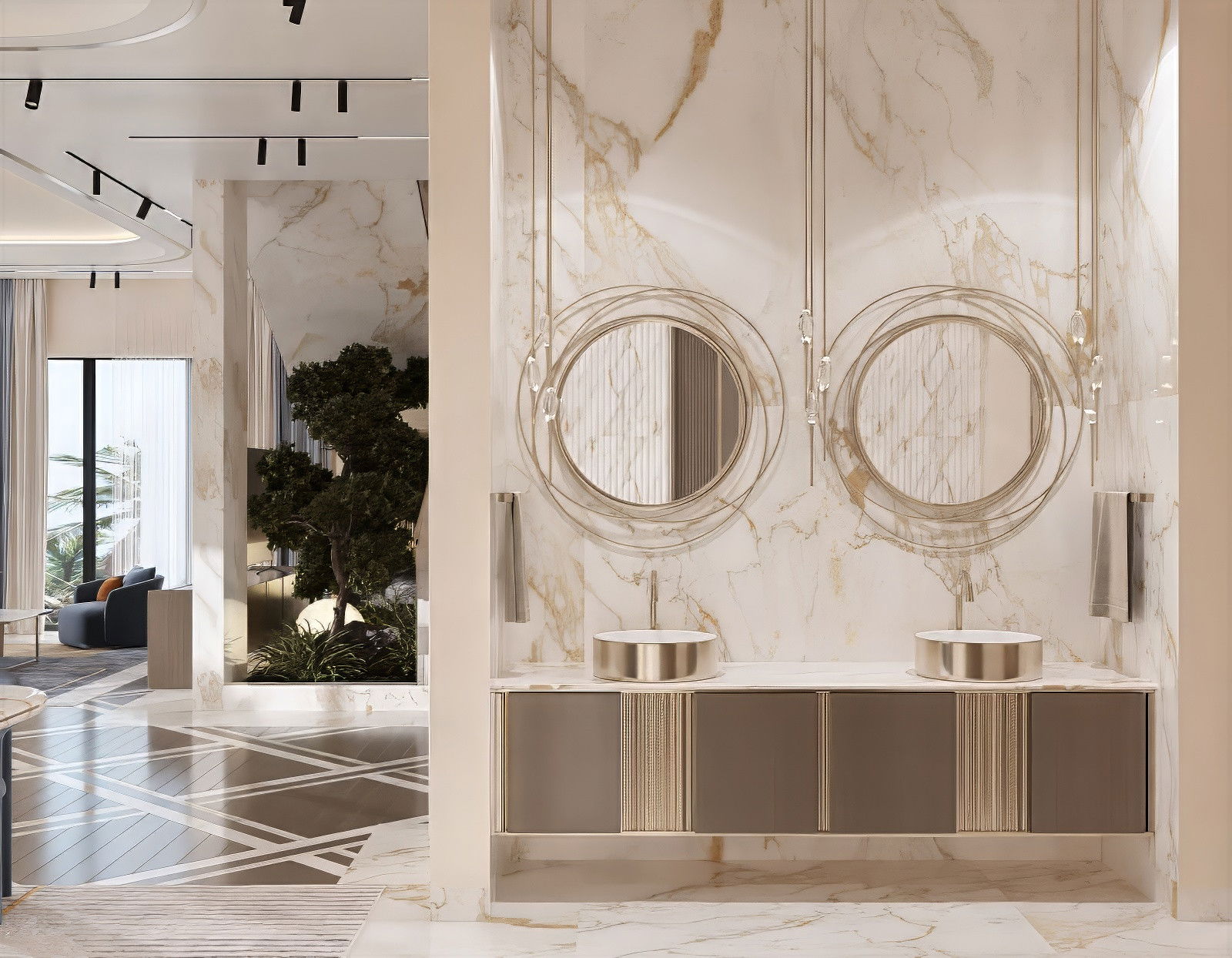 أفضل تصميم داخلي للحمام في لاغوس