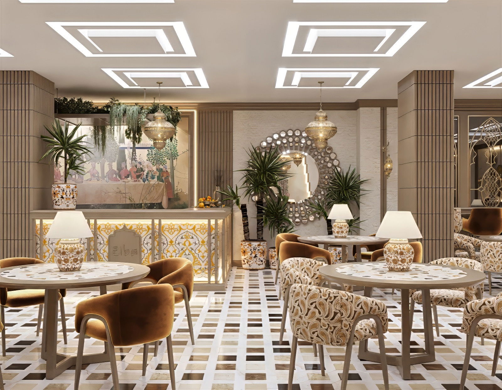 Exclusive Restaurant Interior Design