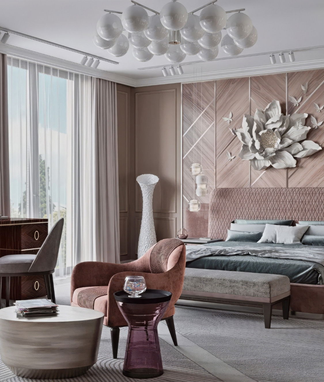 CLASSY - CHIC STYLE BEDROOM INTERIOR DESIGN