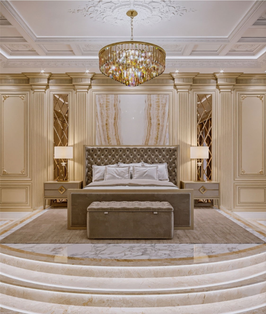 Creating the Ultimate Spacious Master Bedroom: Interior Design & Fit-out