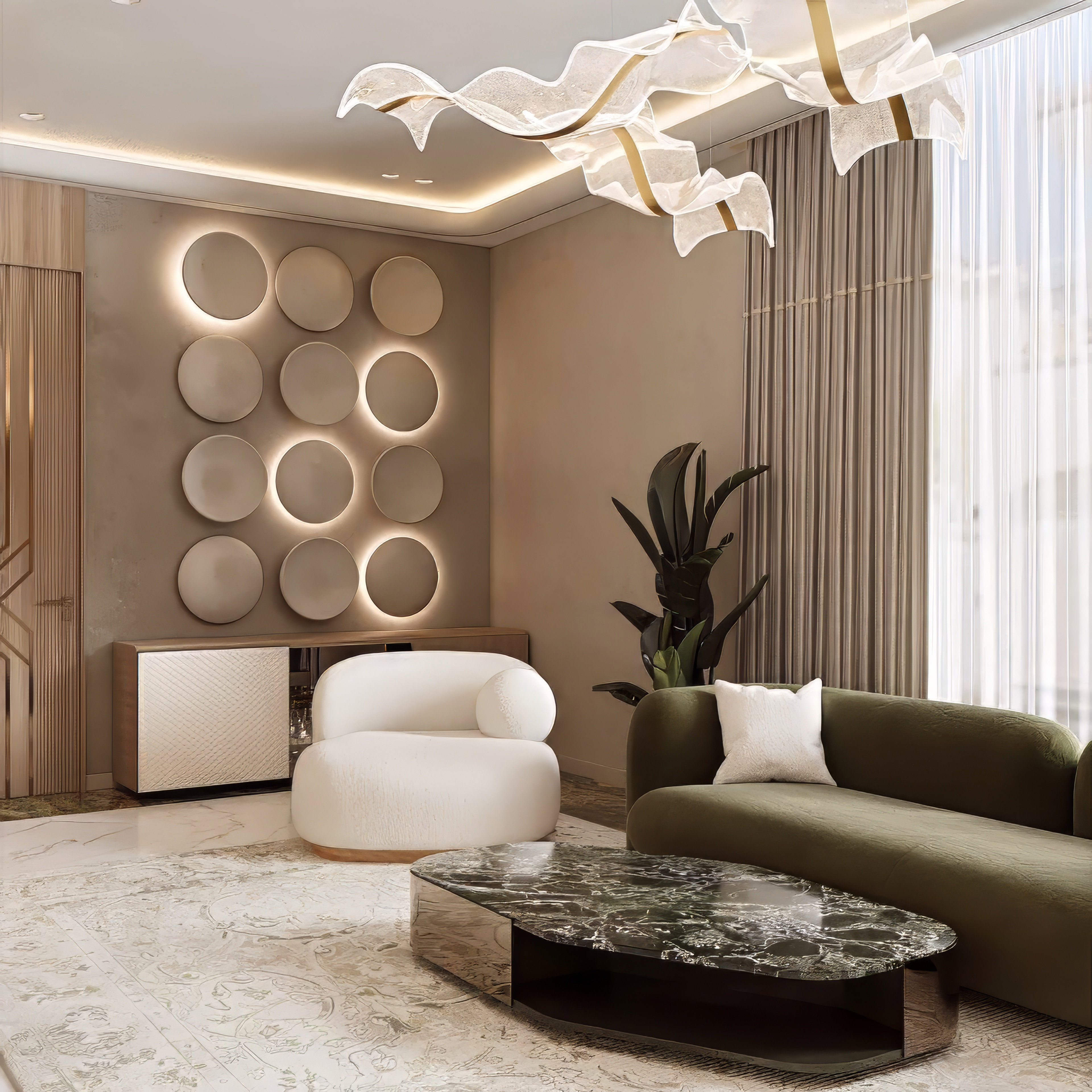 Comfortable Family Sitting Room
