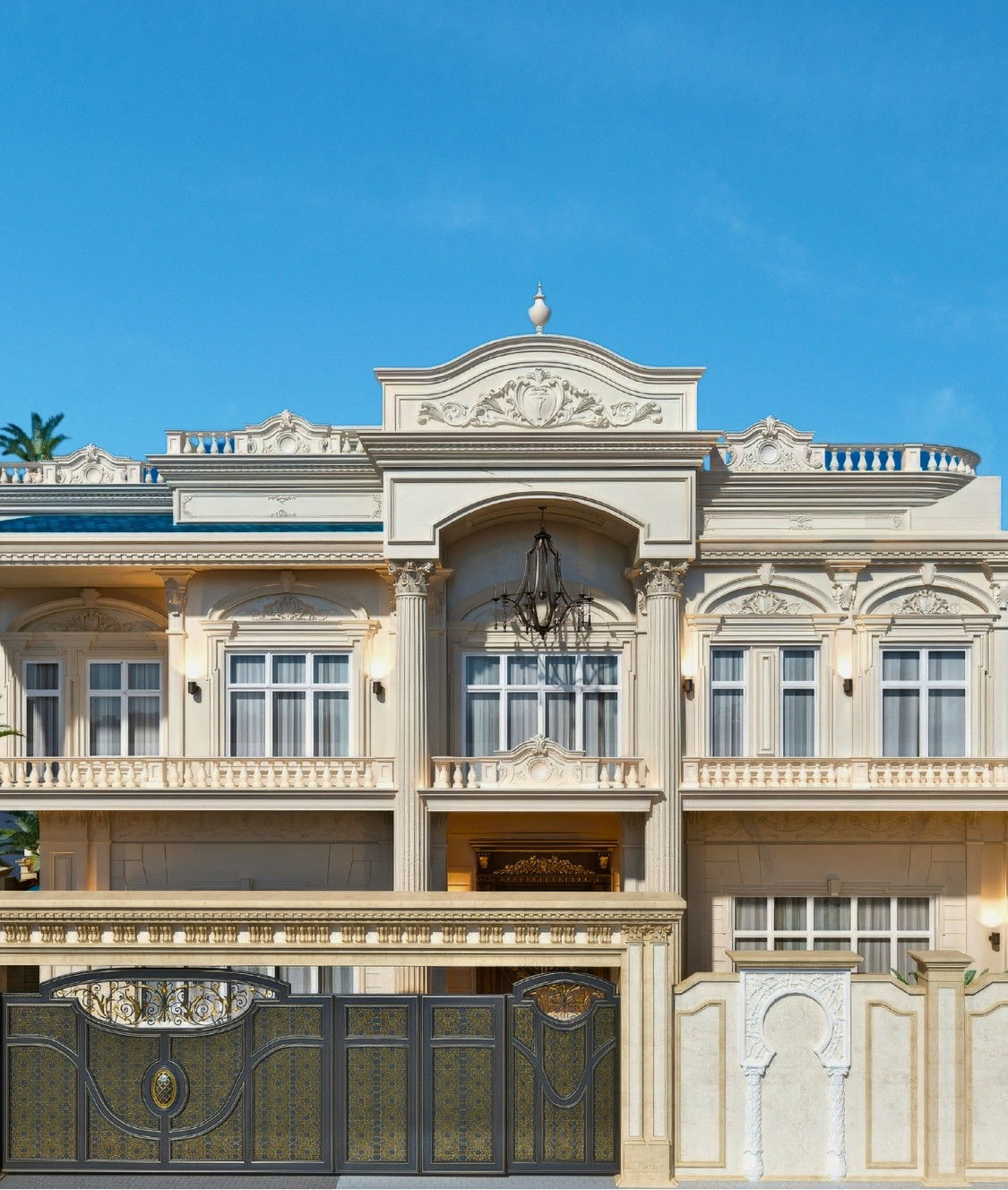 Дизайн роскошной виллы в Эр-Рияде