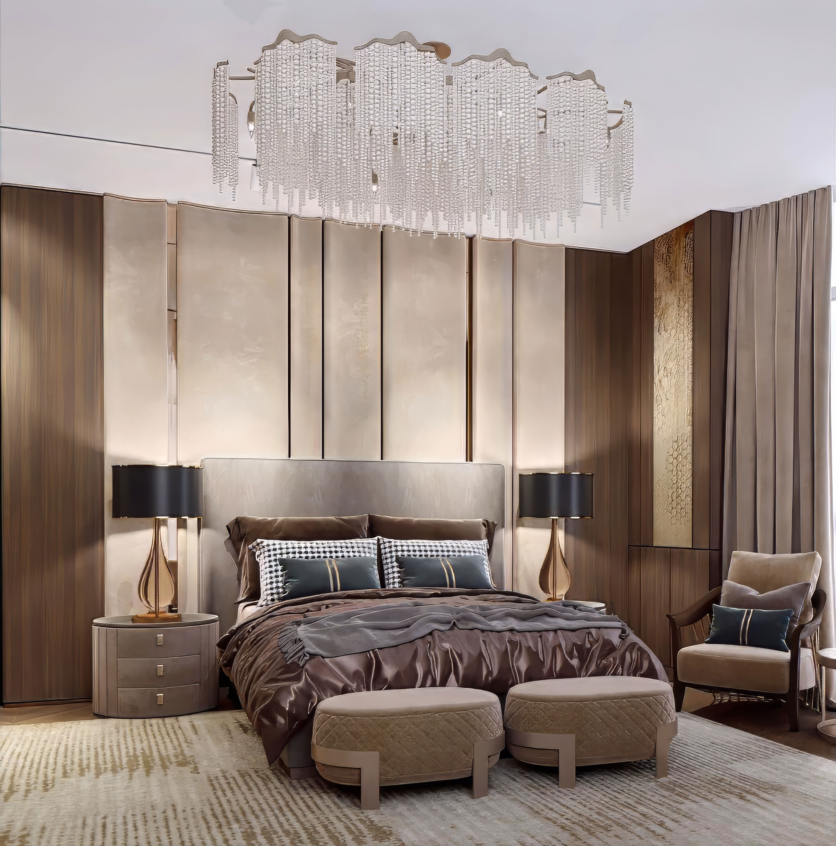 Bedroom in classic style