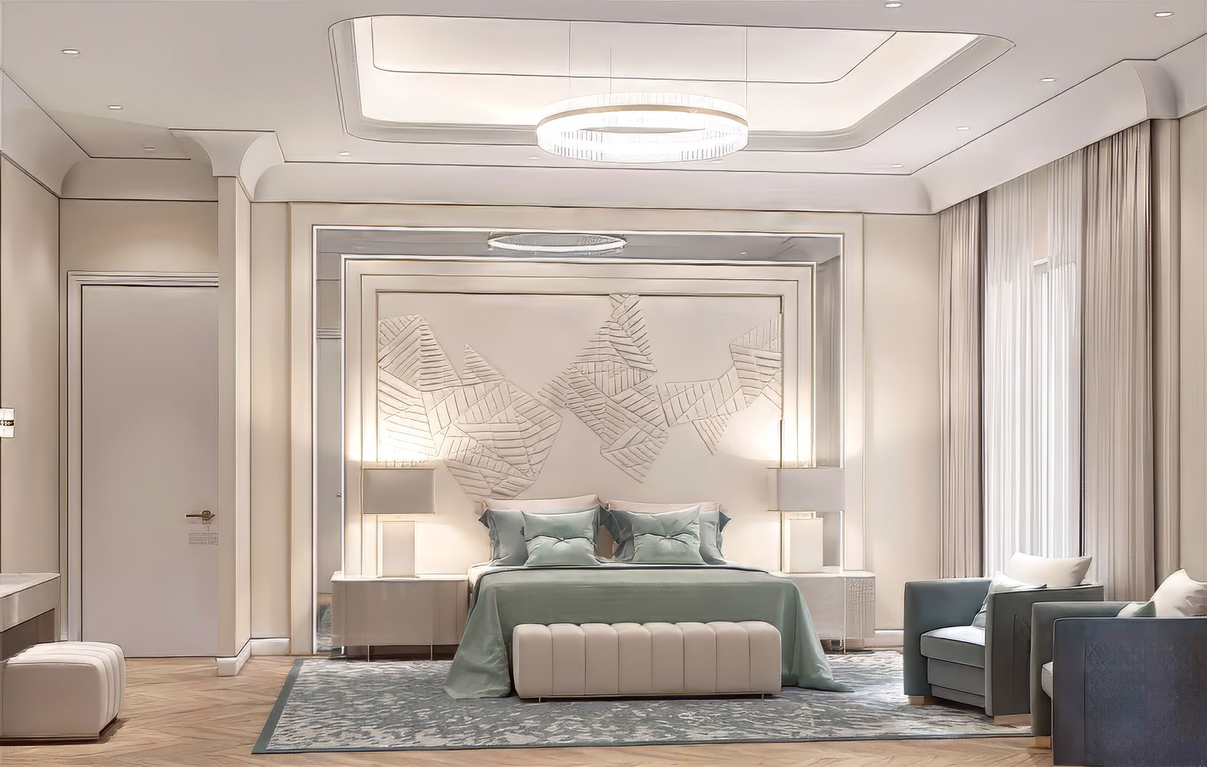 Best bedroom design Lagos Villa by Antonovich Group