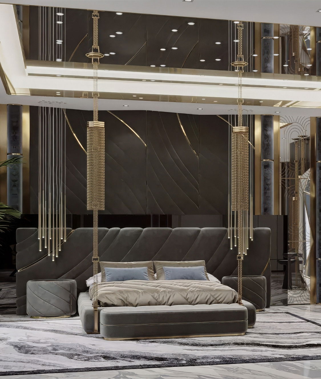 Modern Bedroom Interior Decorating