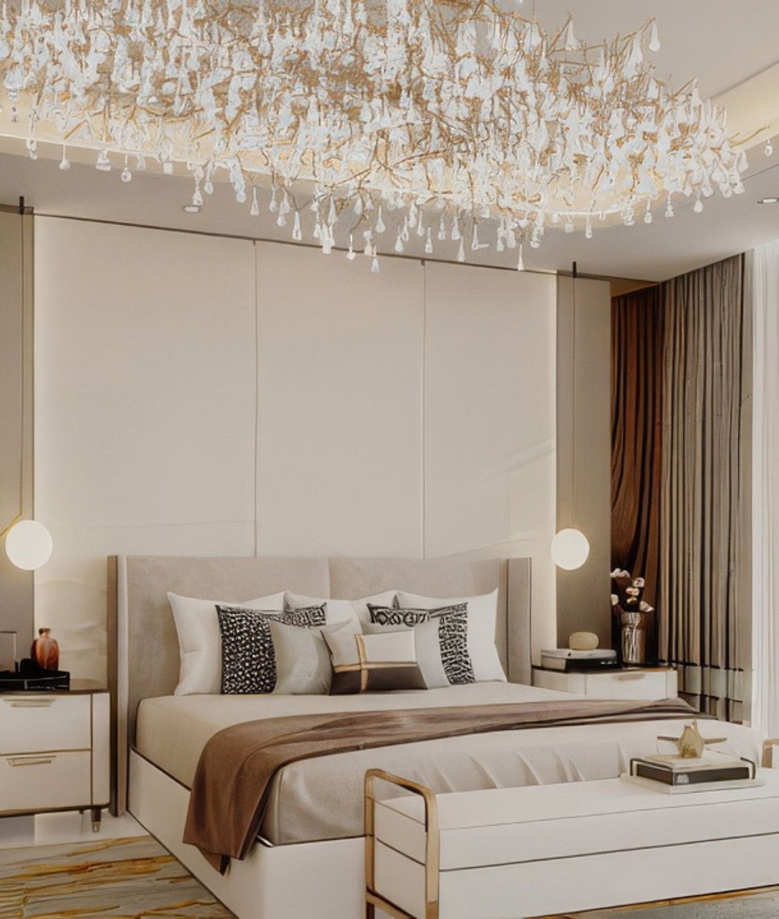 Cozy & Comfortable Bedroom Design Idea