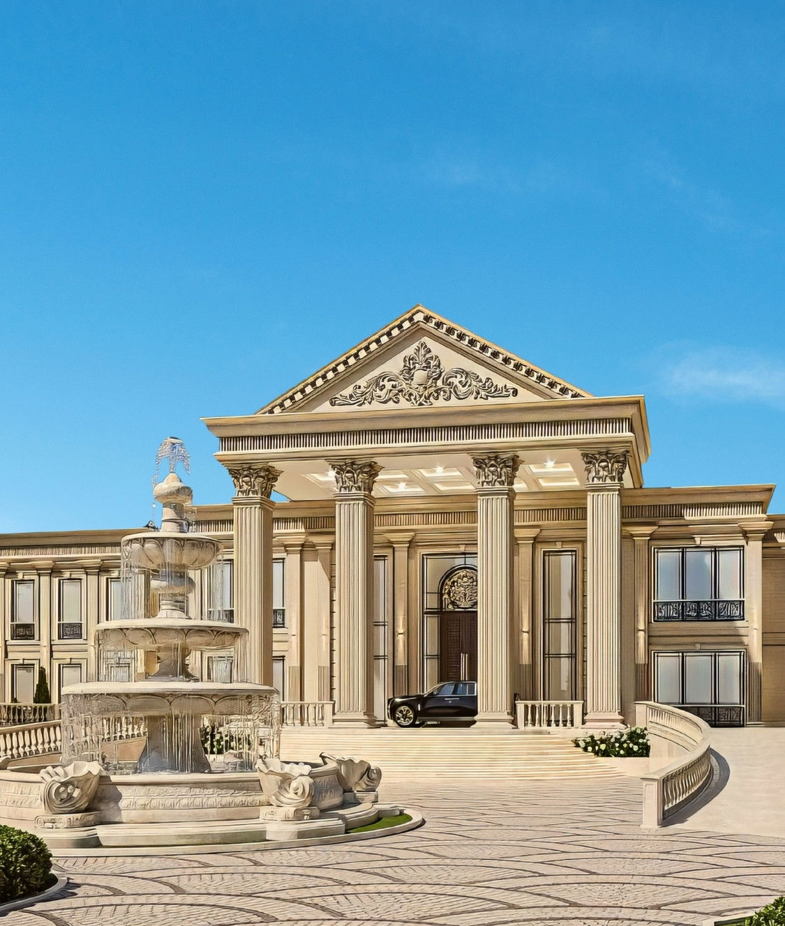 Изысканный дизайн экстерьера