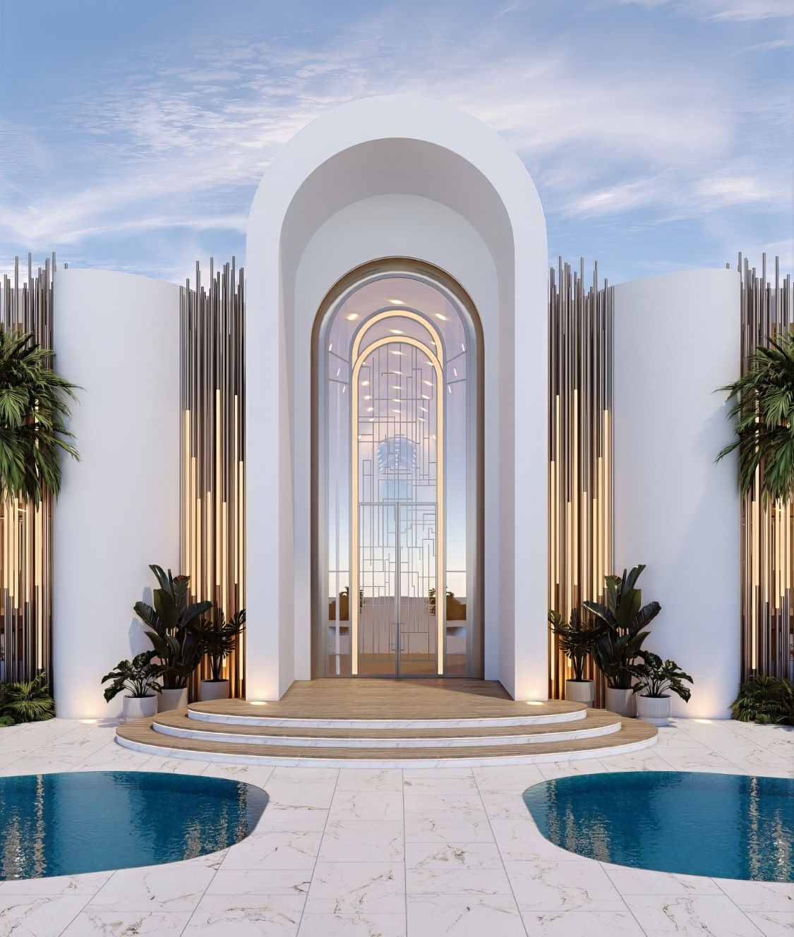 Исключительные экстерьеры вилл: архитектурное видение и мастерское исполнение