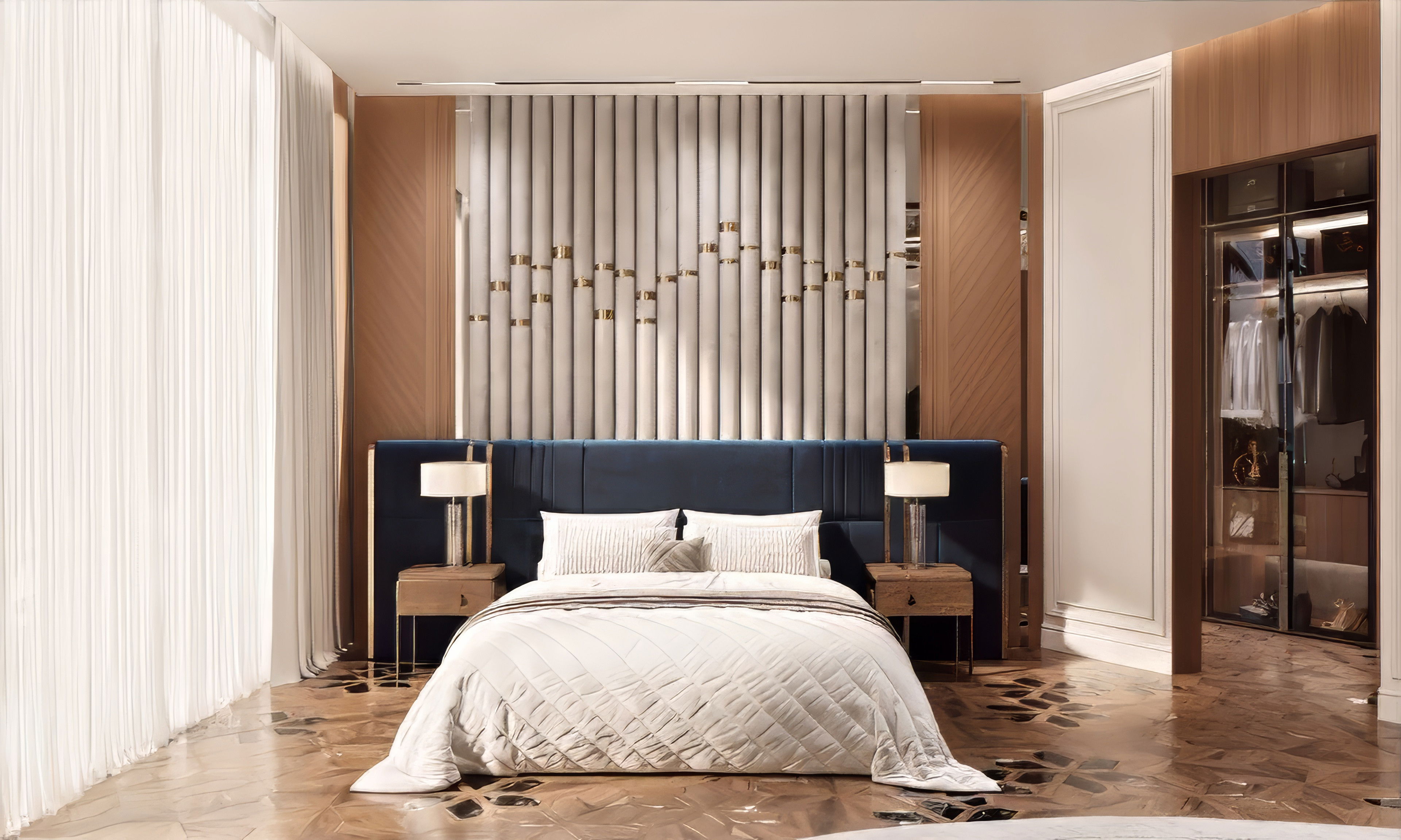 Modern bedroom designs UAE