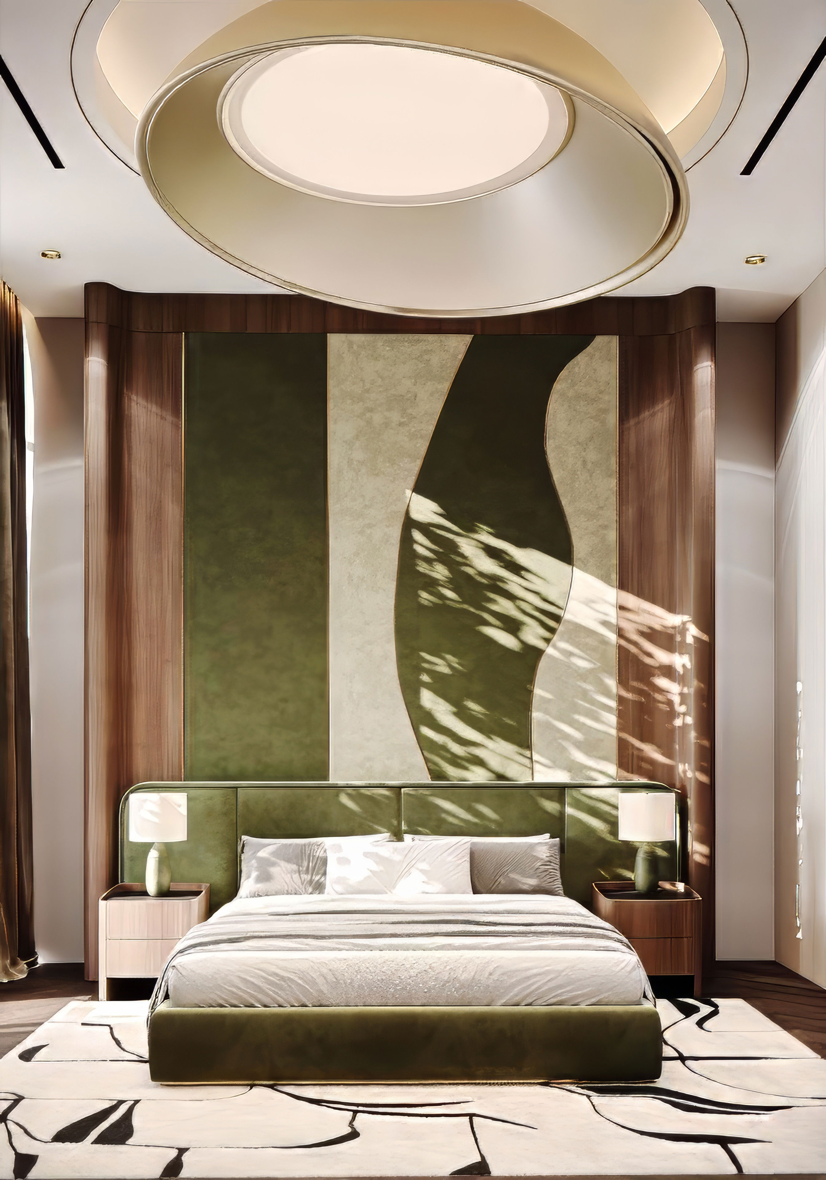 Красивый интерьер спальни