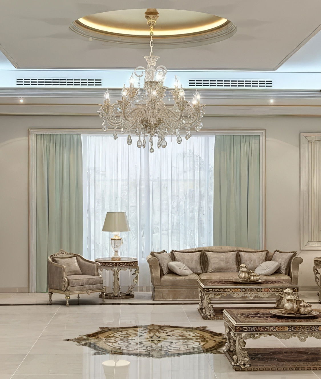 Classic Majlis design, Private in Doha