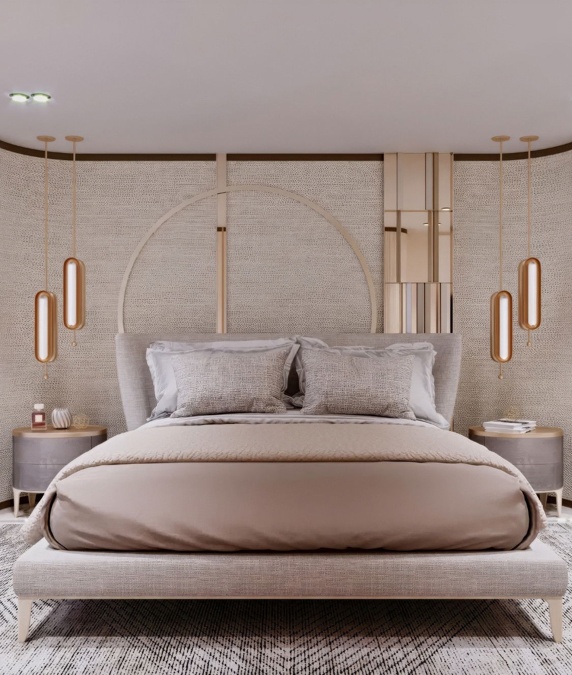 Exclusive Bedroom Design. Custom-made luxury furniture