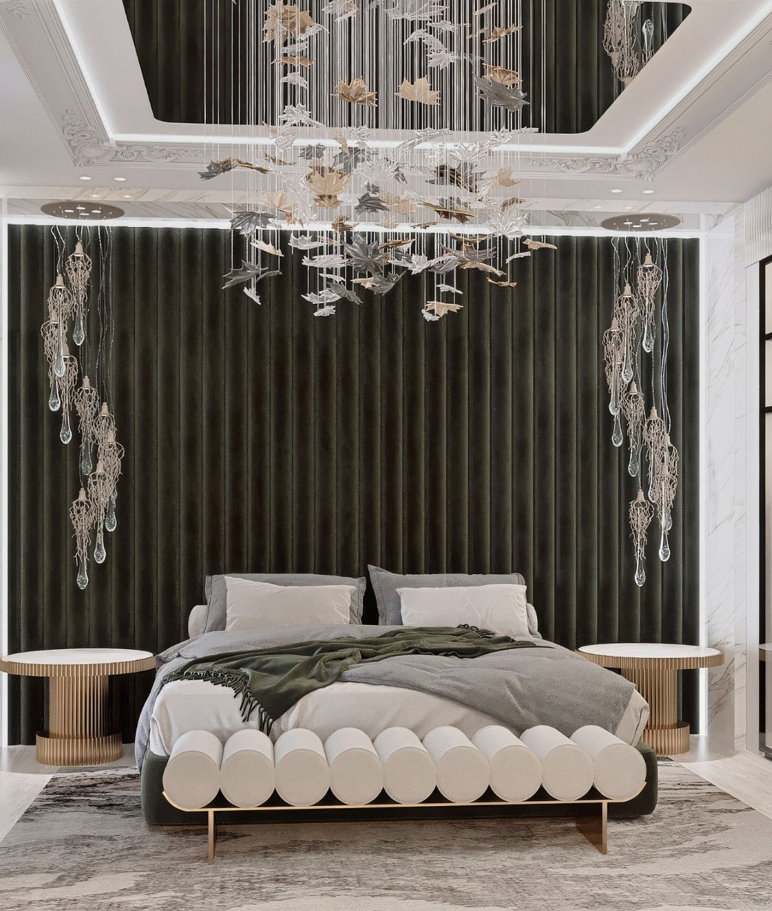Illuminate Your Dreams: Modern Bedroom Interior Design and Captivating Lighting