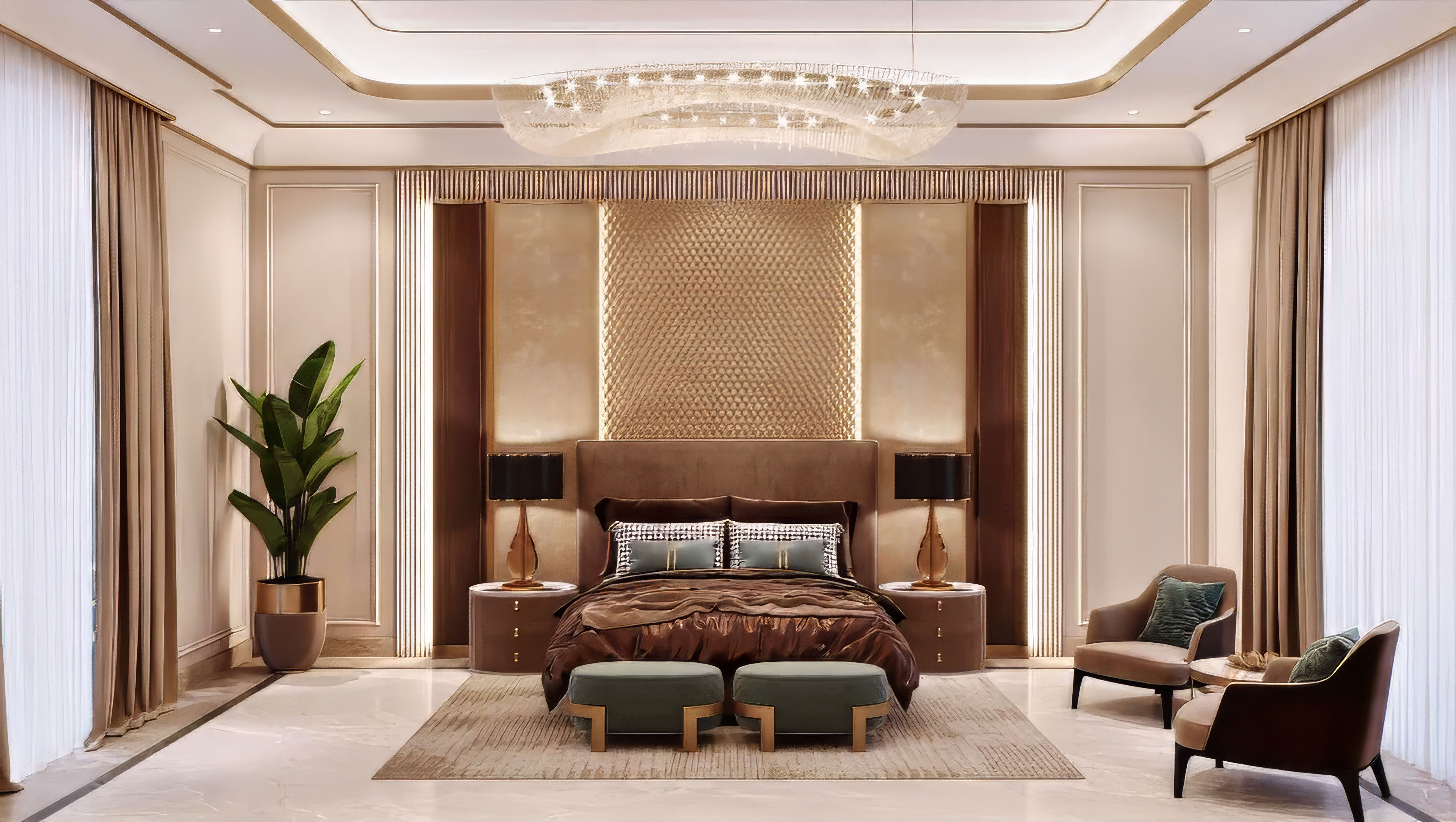 Contemporary Stylish and Functional Bedroom