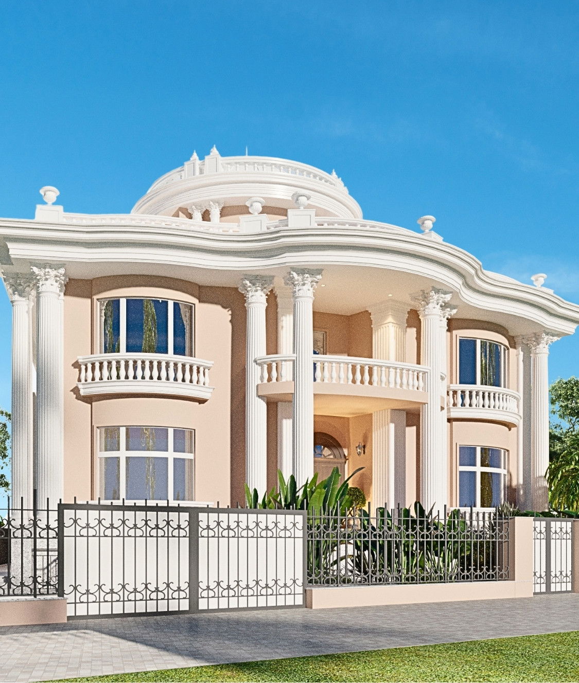 Изысканный архитектурный дизайн