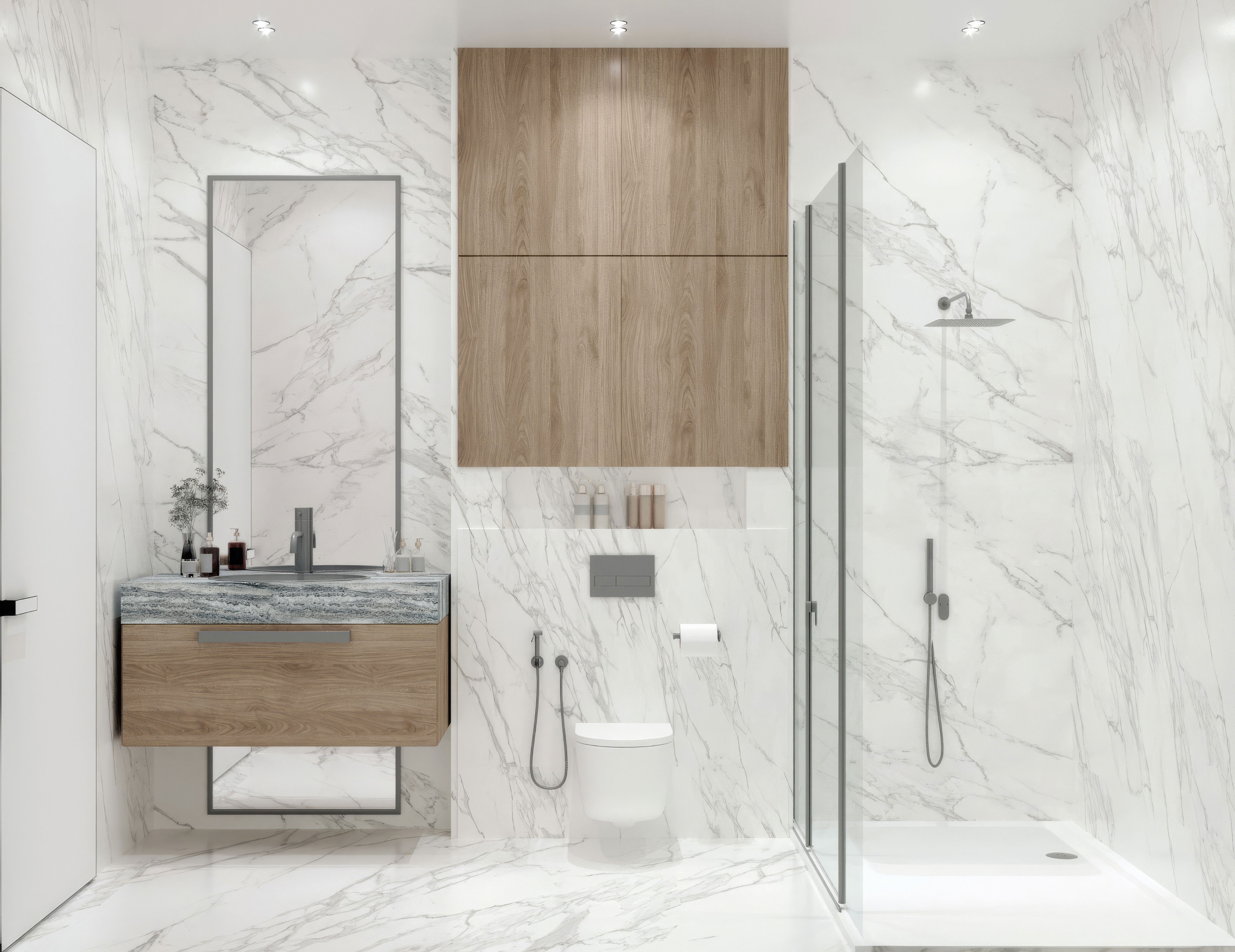 أفضل تصميم للحمام