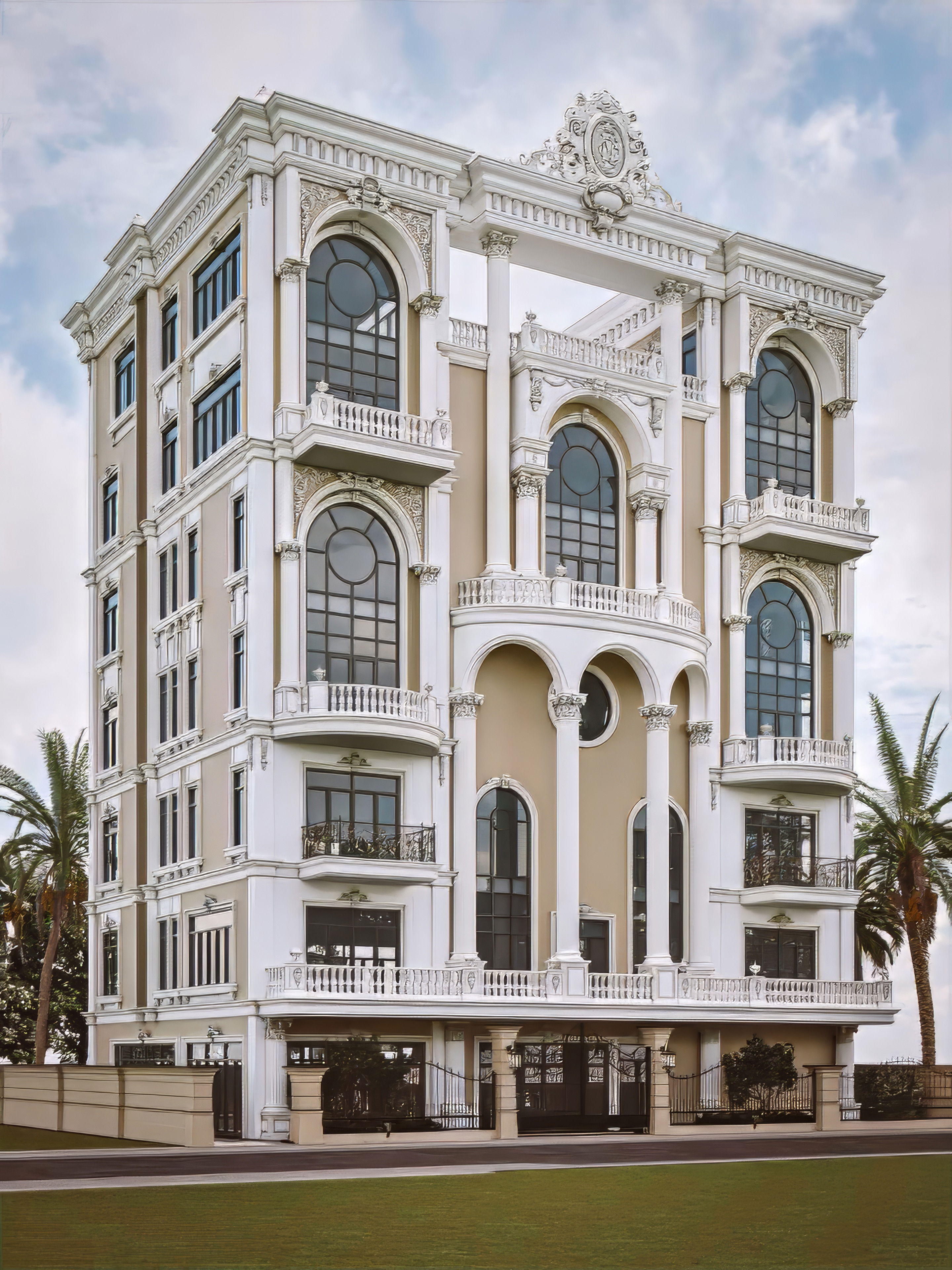 Лучшее решение для роскошного дизайна экстерьера