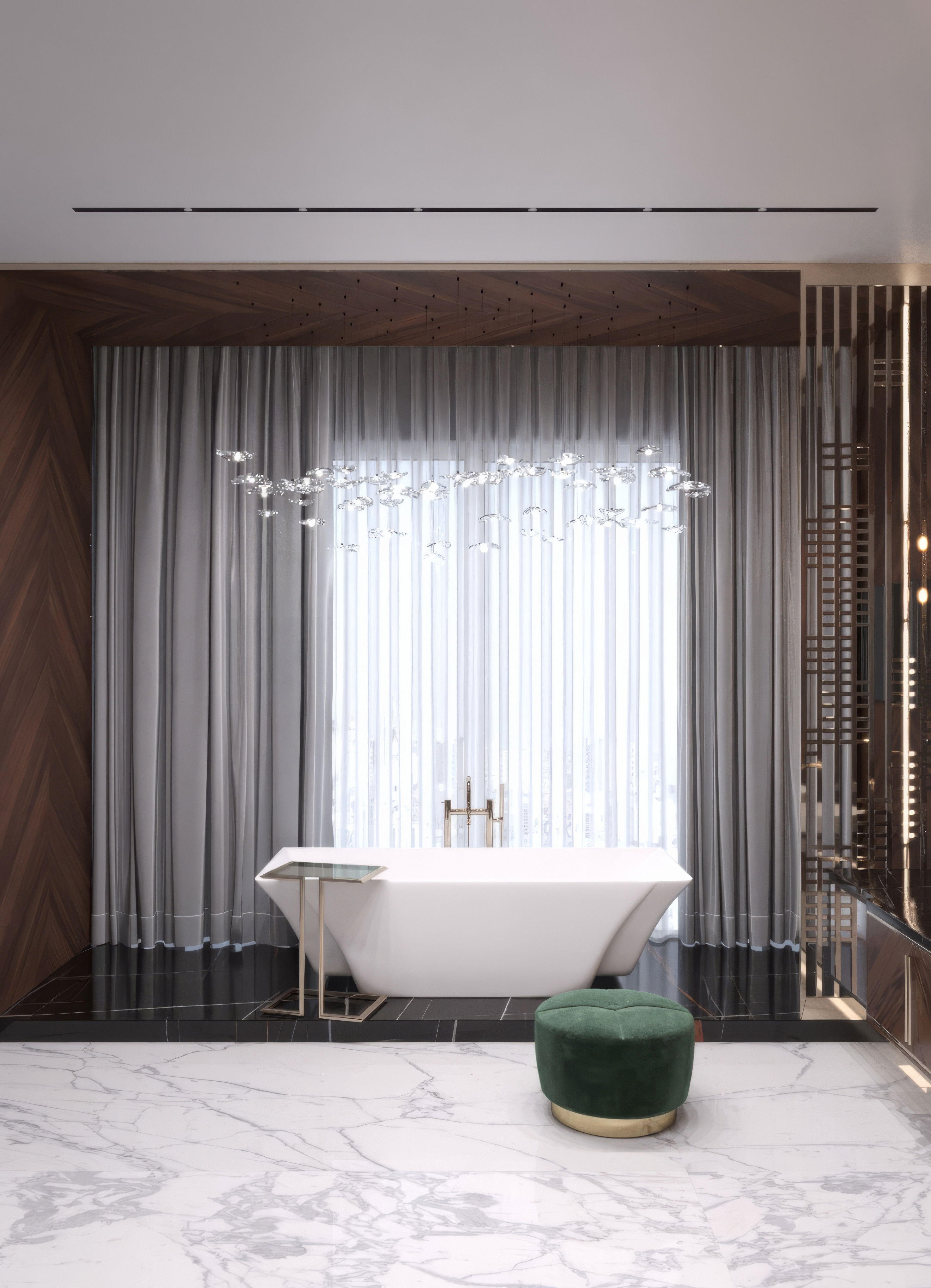 ديكور حمام  رائع