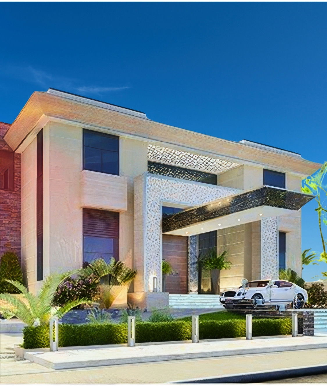 Экстерьер в современном стиле