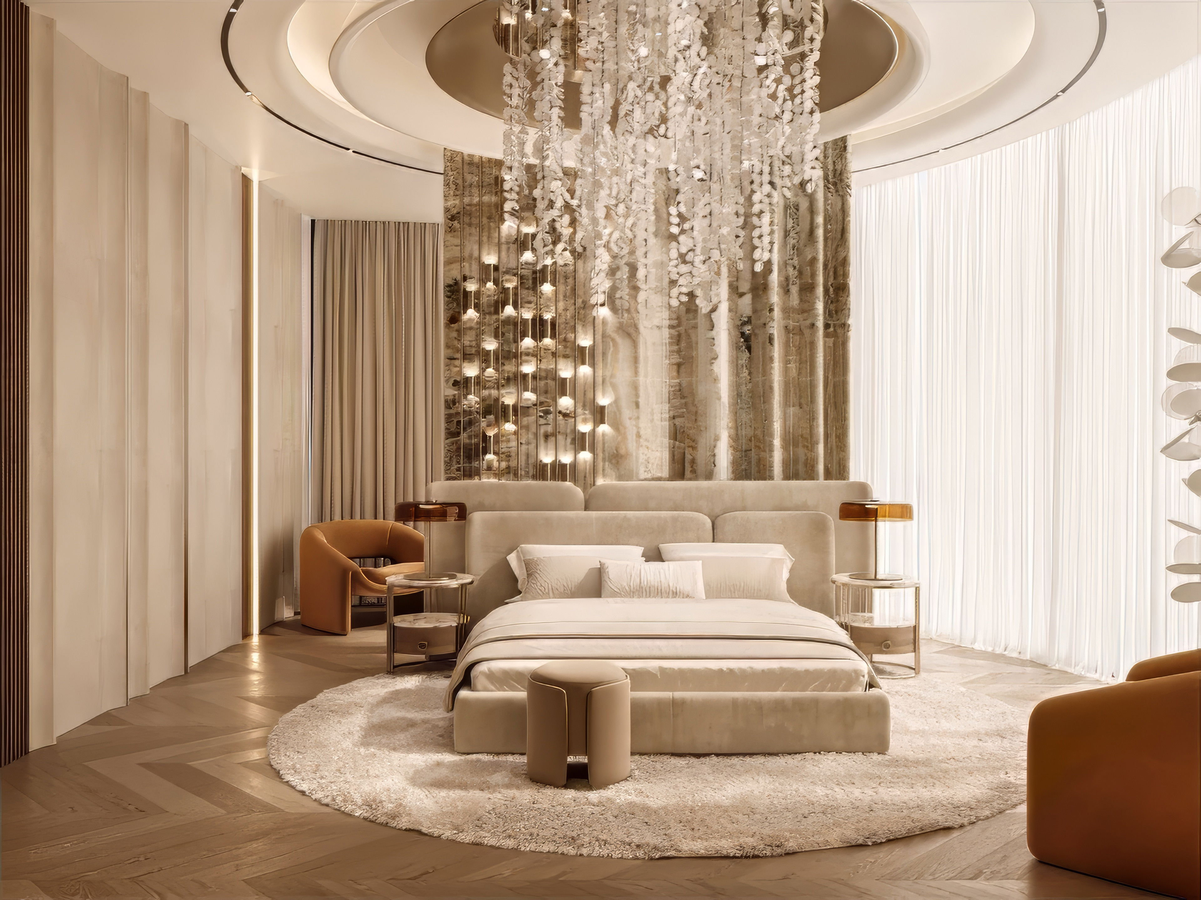 Luxury Bedroom Design in Dubai