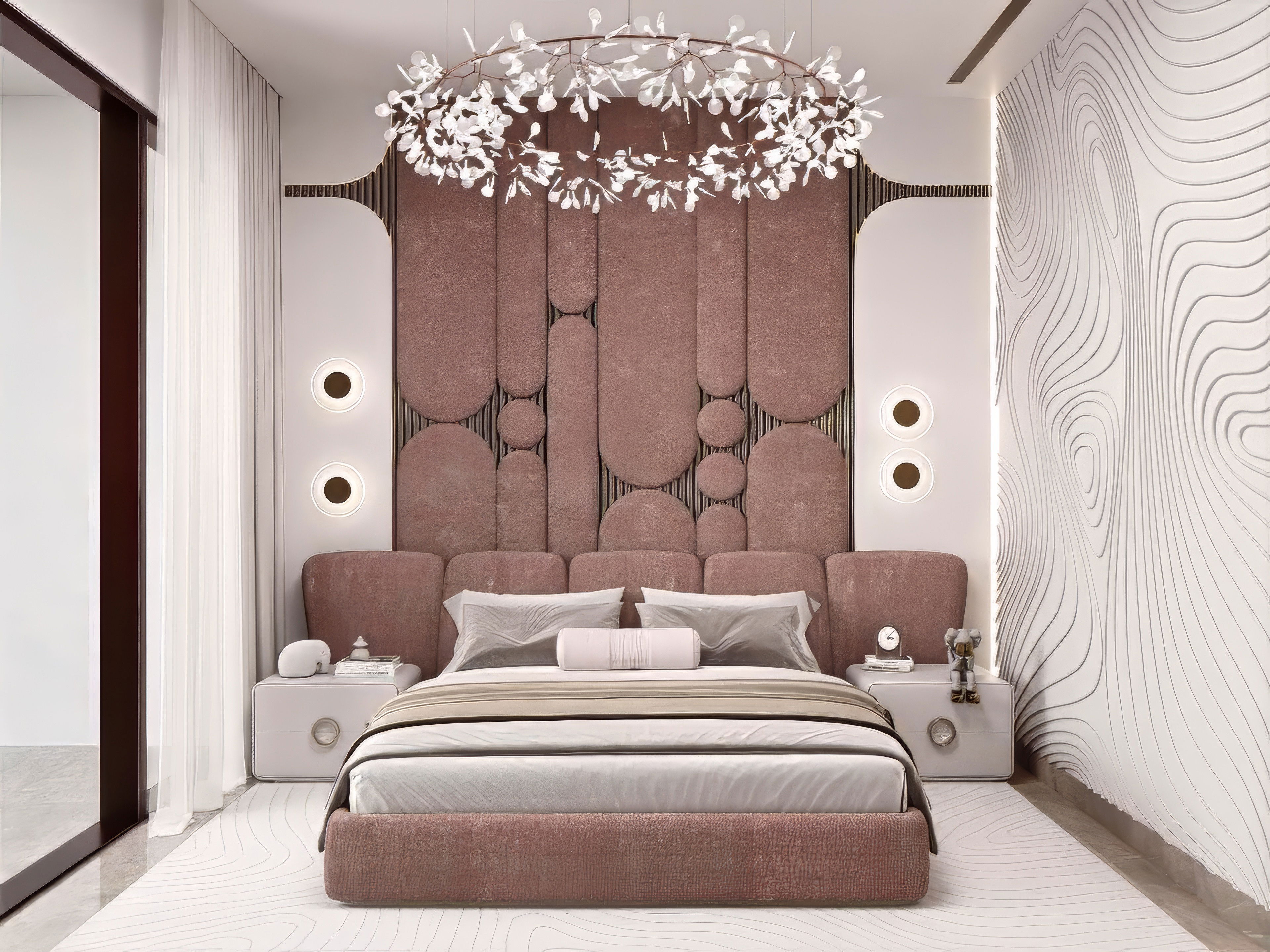 Modern bedrooms interior