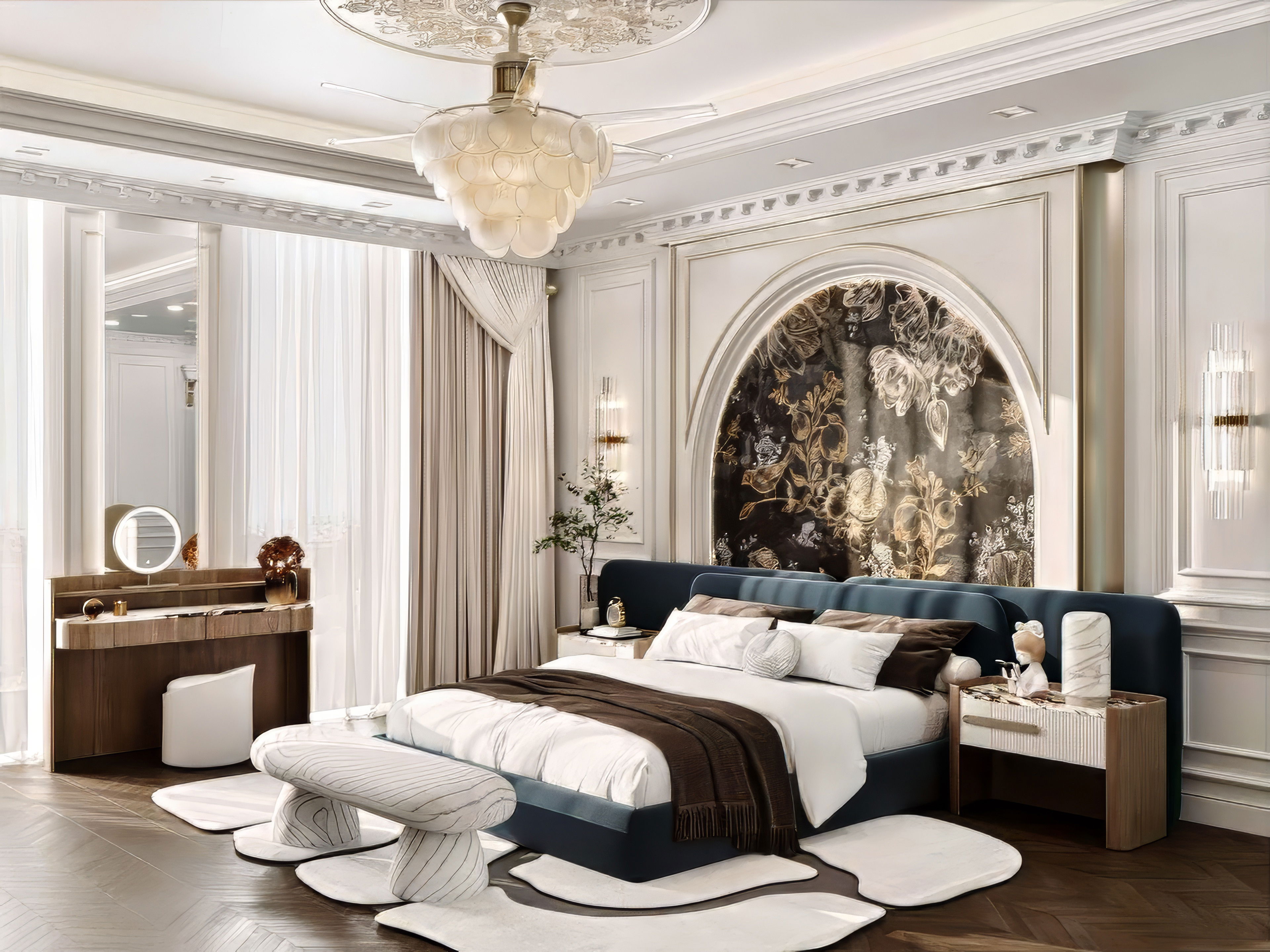 Comfortable and Soft Bedroom