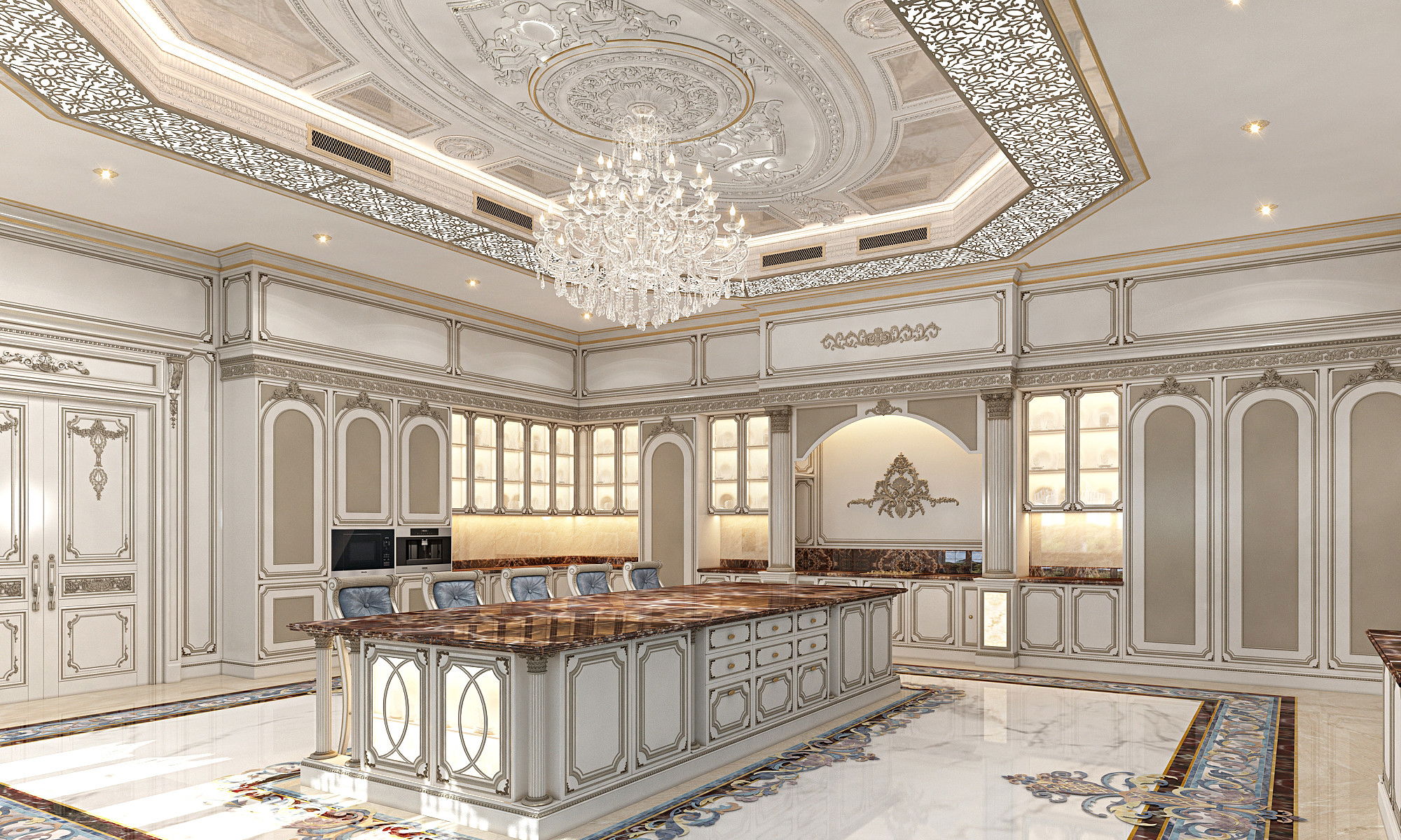 Classical Kitchen Design Idea