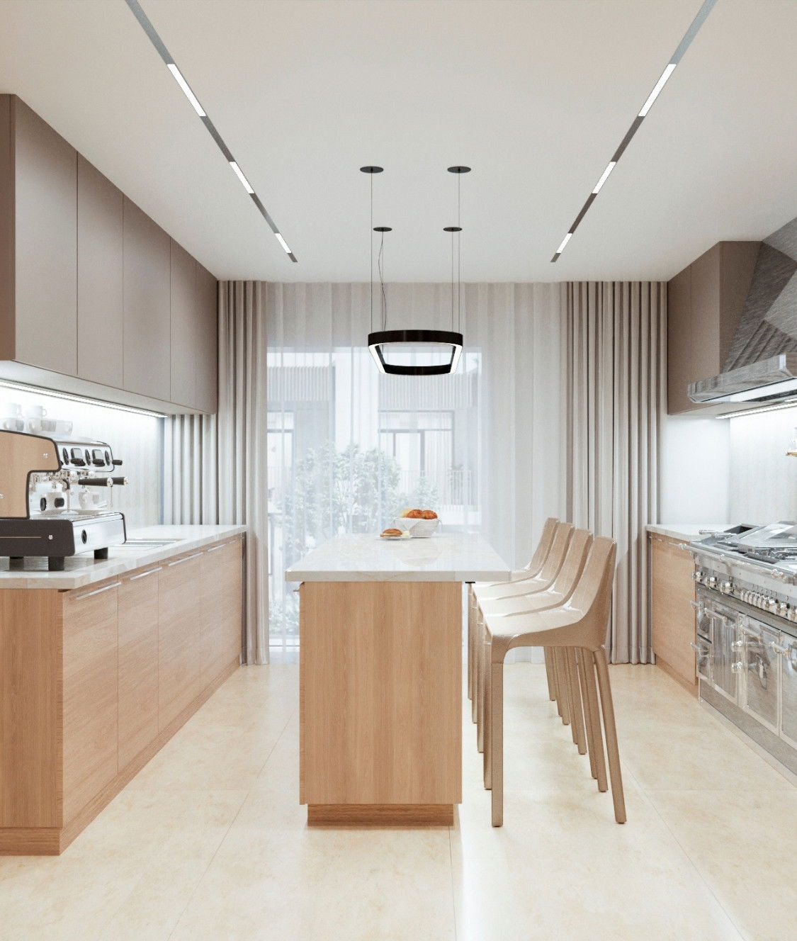 Kitchen in Style Minimalism