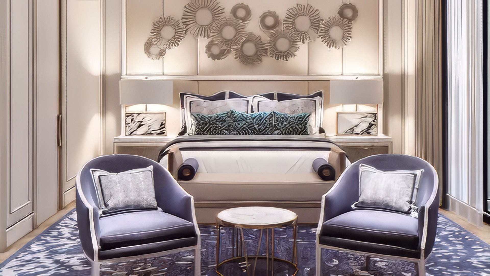 Royal Style Bedrooms interior design Dubai