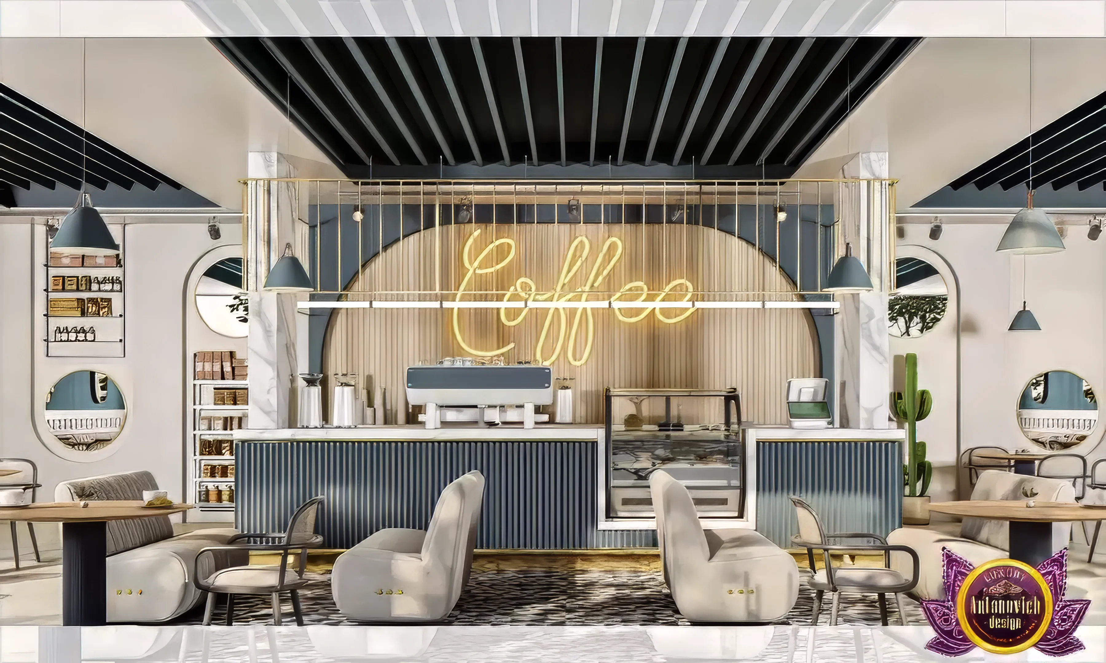 INTERIOR FIT-OUT DEVELOPMENT FOR COFFEE SHOP DESIGN