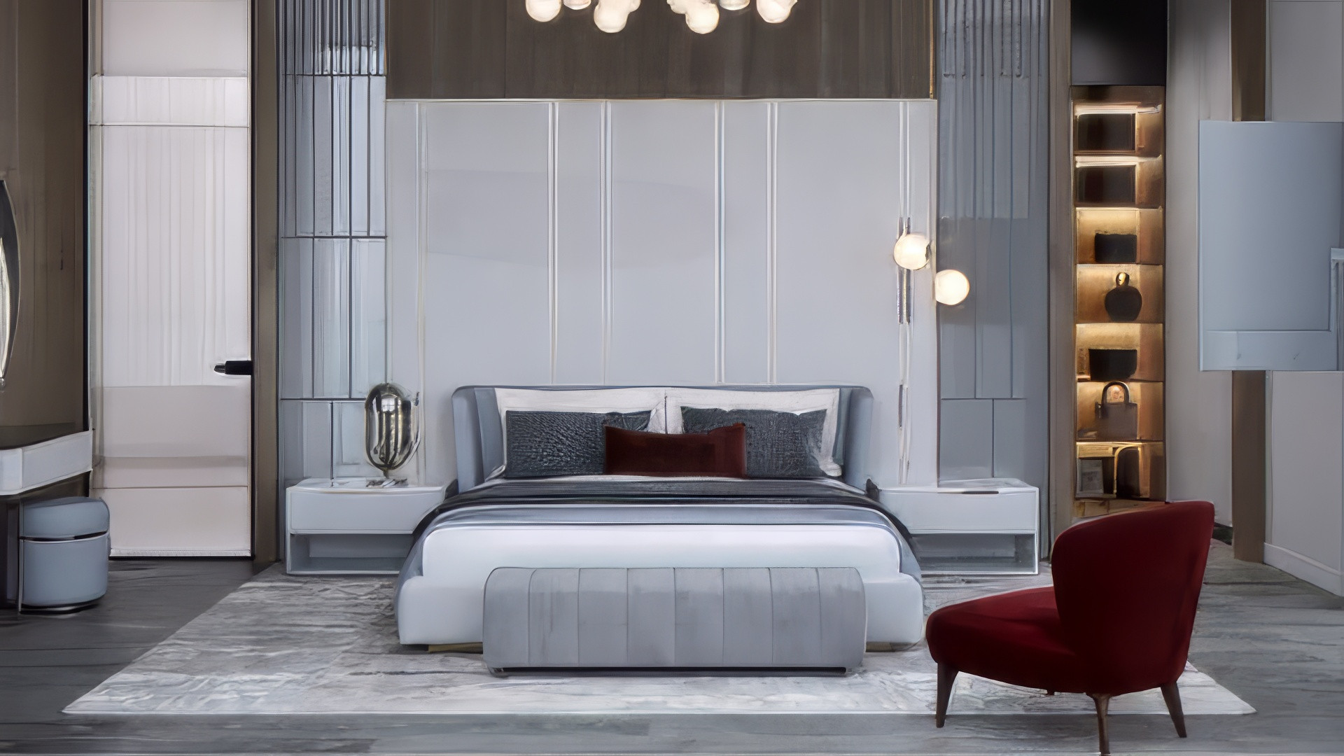 فكرة تصميم غرفة نوم رائعة