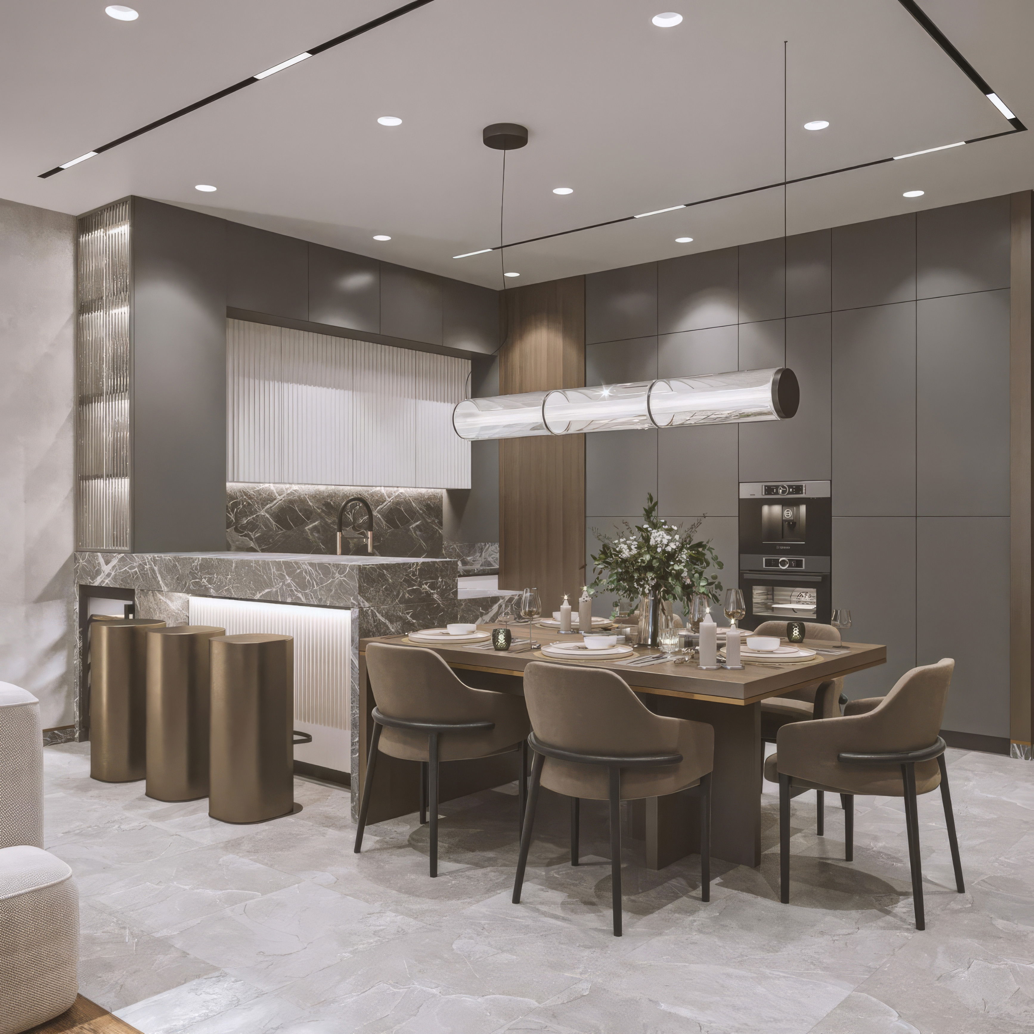 Unique Style for Dinning Room Interior