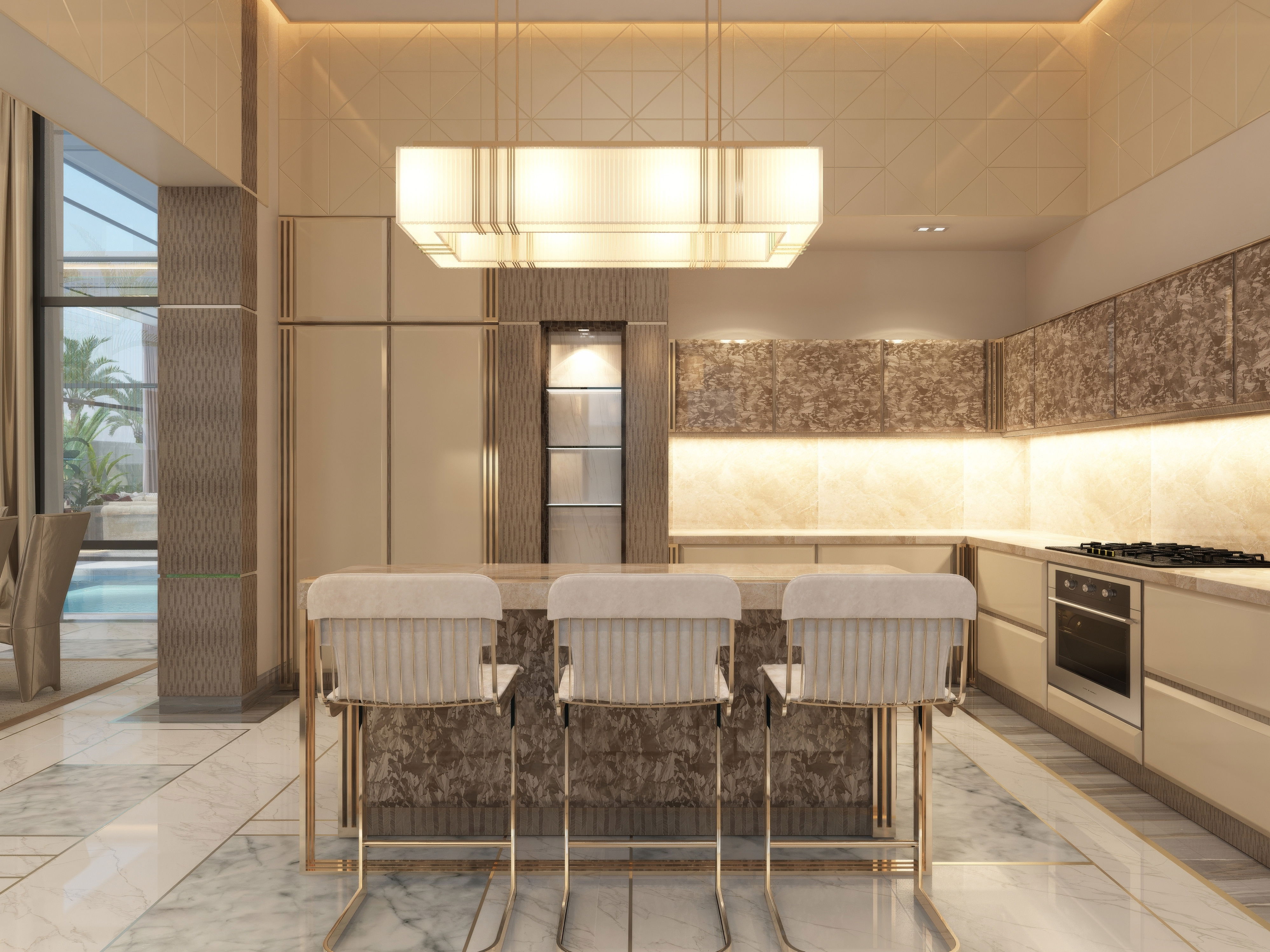 Modern kitchen design Miami